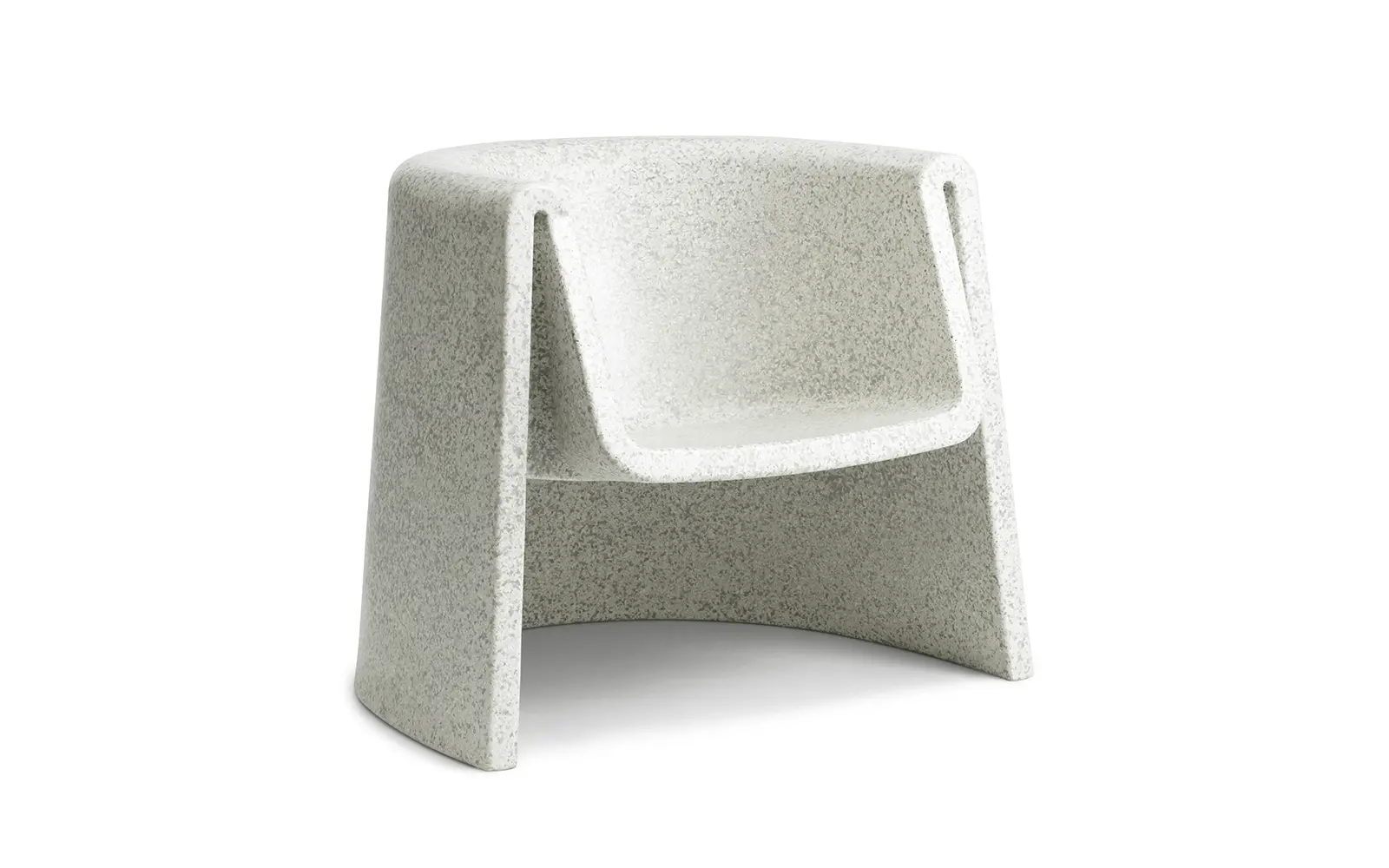 Normann Copenhagen Bit Lounge Chair White /White