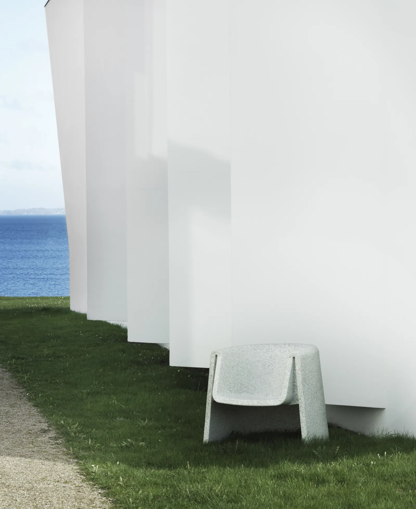 Normann Copenhagen Bit Loungesessel Weiß / Weiß – Bild 8