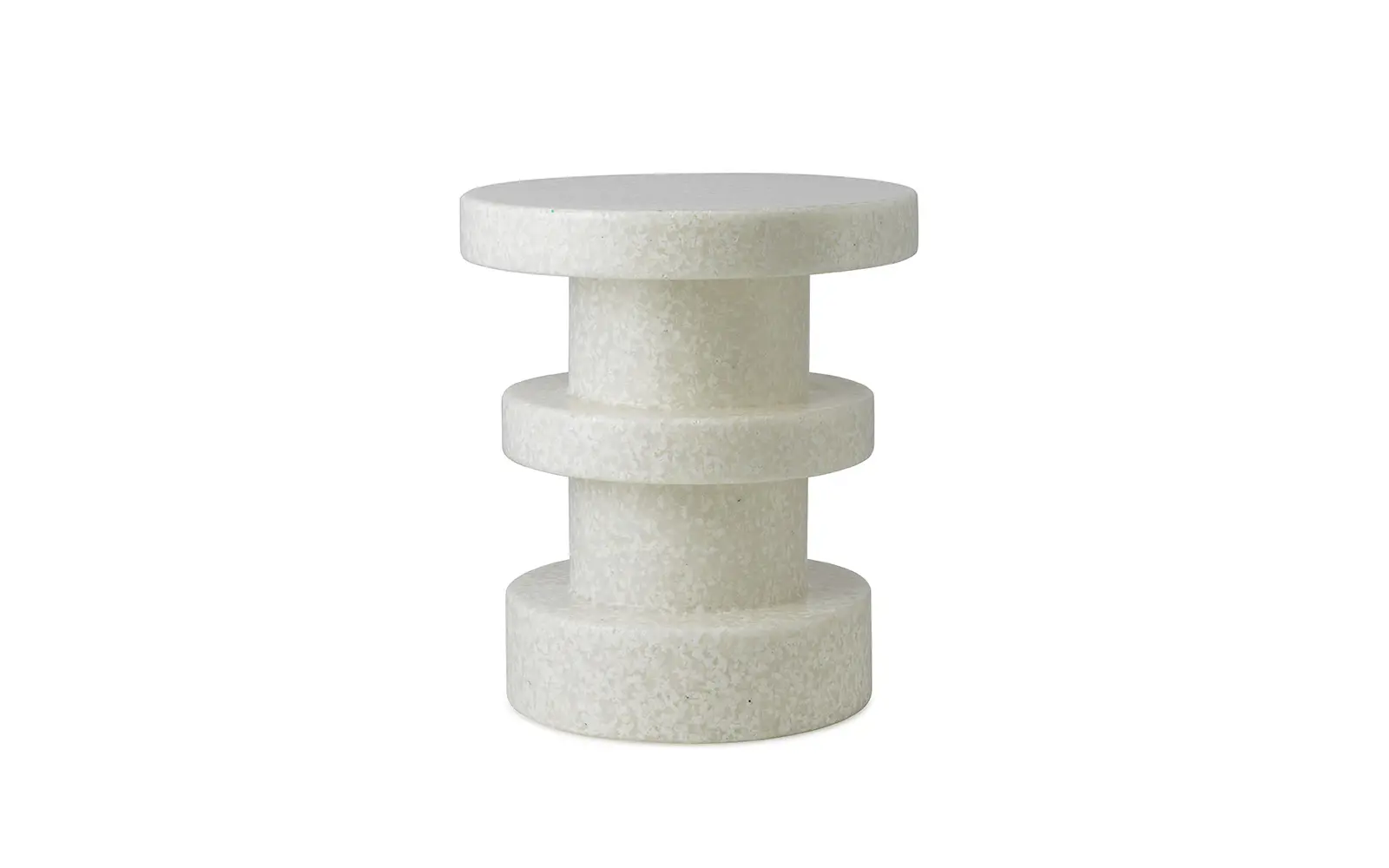 Normann Copenhagen Bit Stool Stack White / White