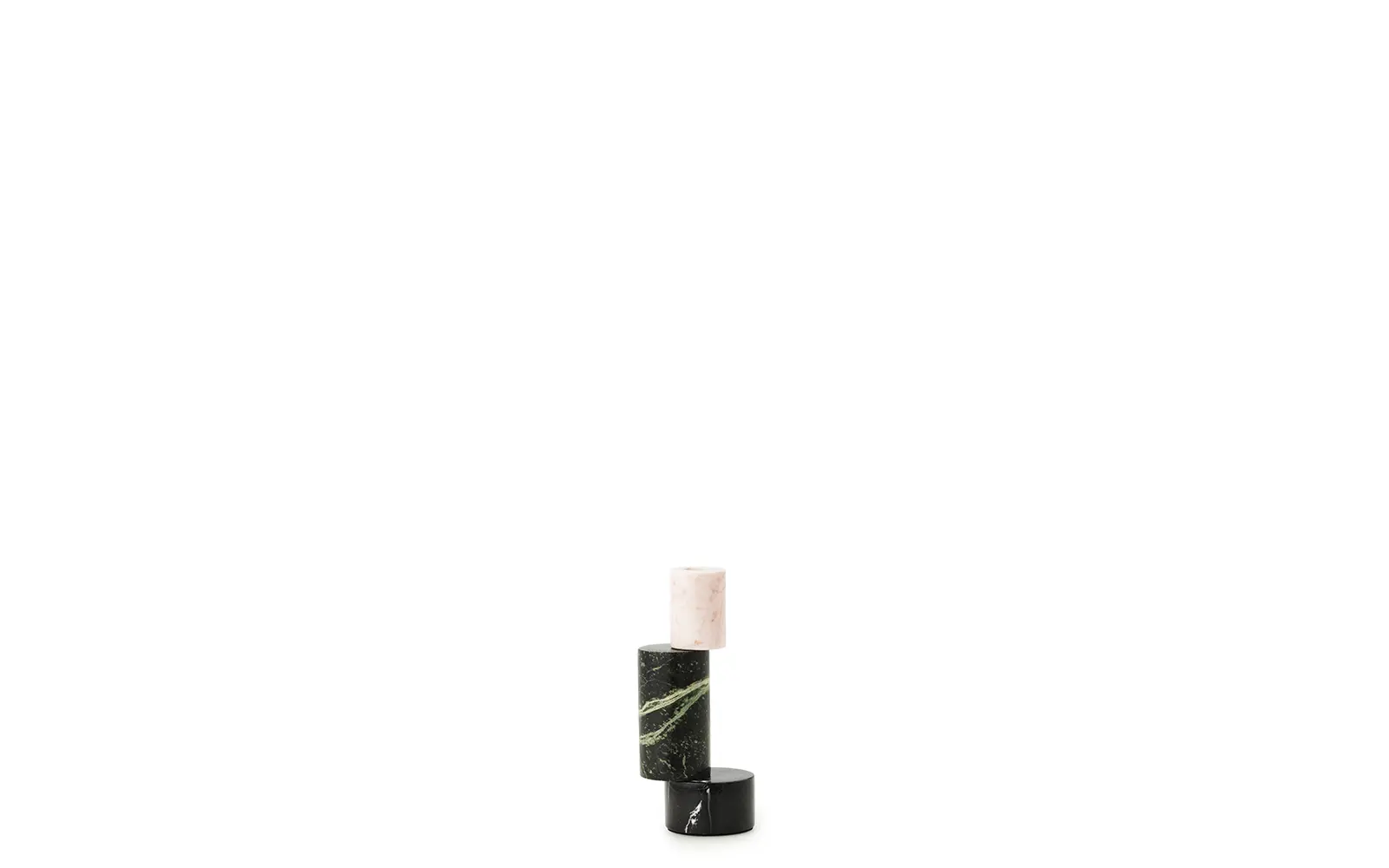 Normann Copenhagen Blox Kerzenhalter Dunkelgrün