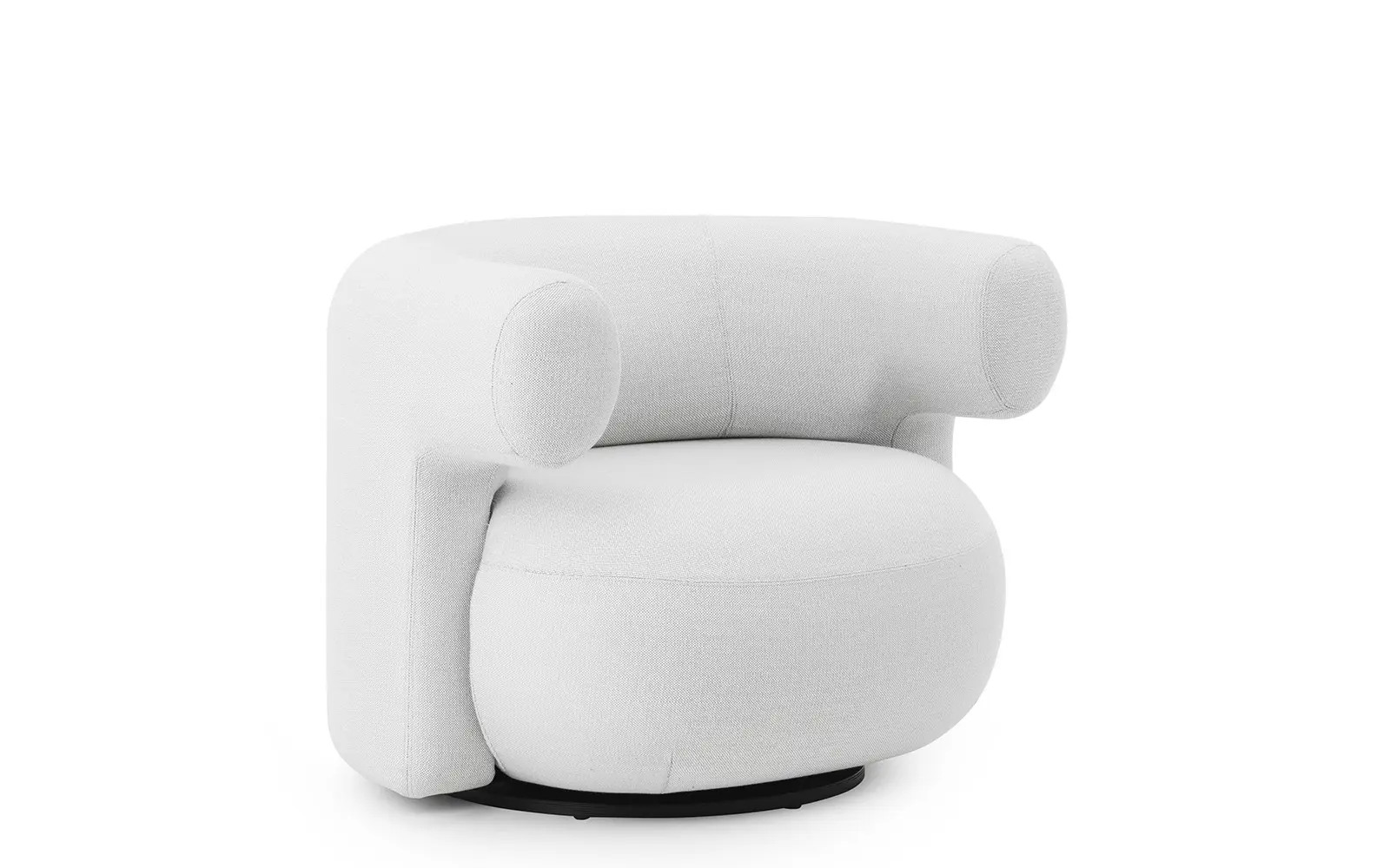 Normann Copenhagen Burra Lounge-Sessel mit Rückdrehefunktion Outdoor Savane
