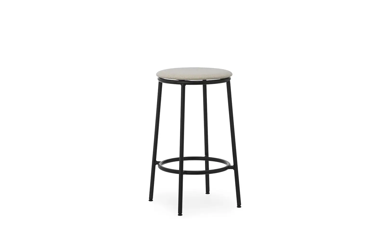 Normann Copenhagen Circa Barstuhl 65 cm gepolstert Main Line Flax