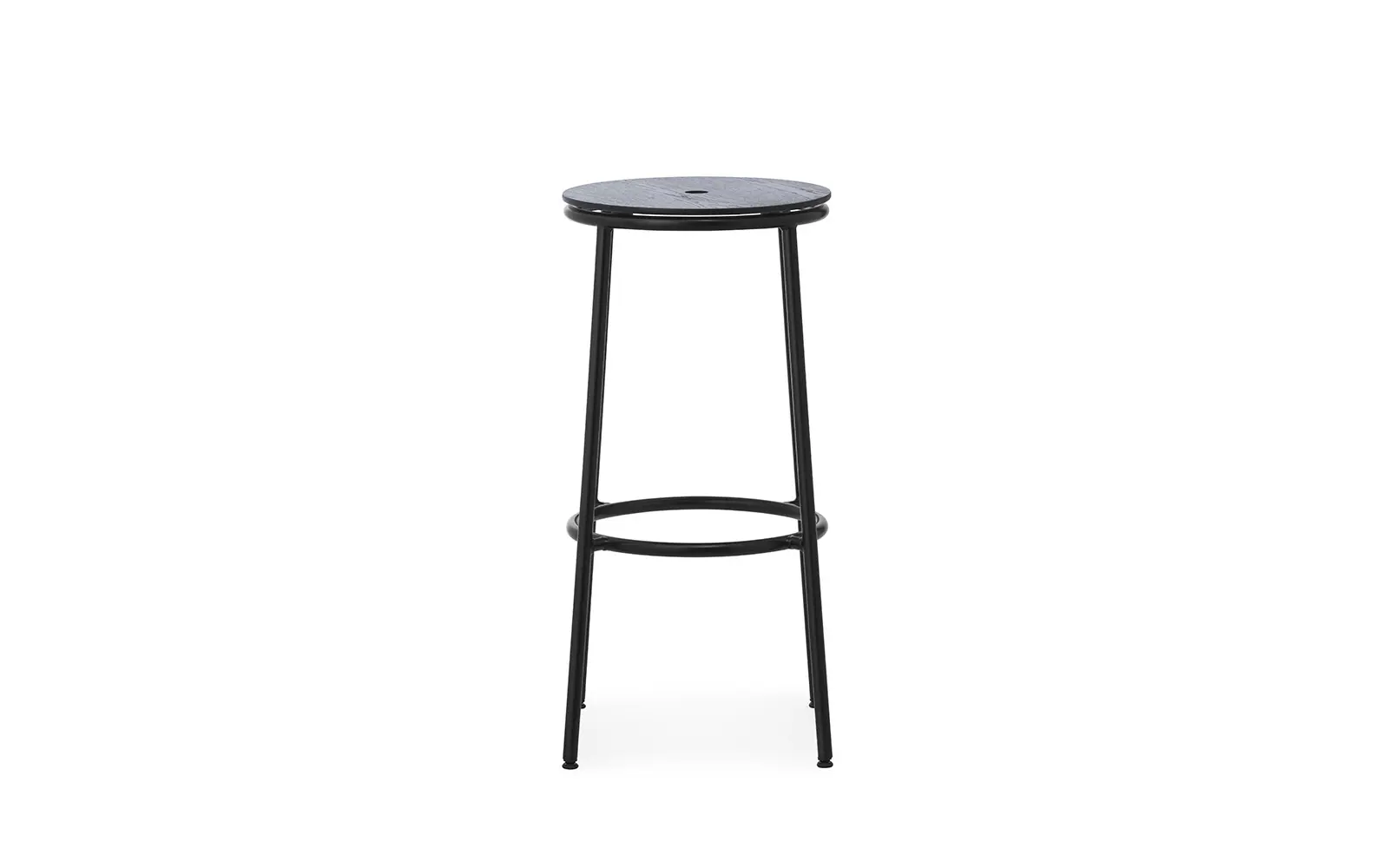 Normann Copenhagen Circa Barstuhl 75 cm schwarze Eiche – Bild 2