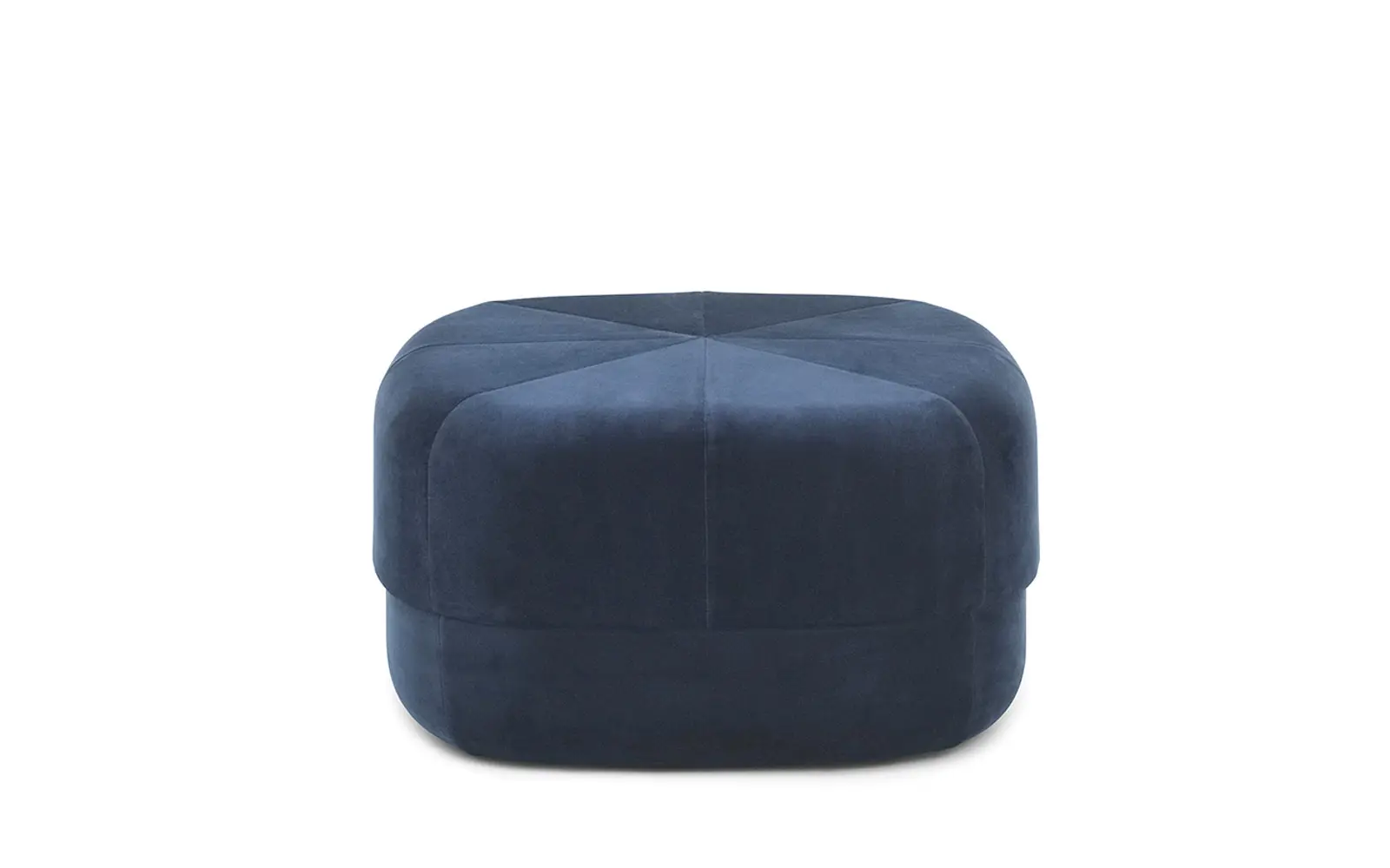 Normann Copenhagen Circus Pouf Velour Large Dark Blue