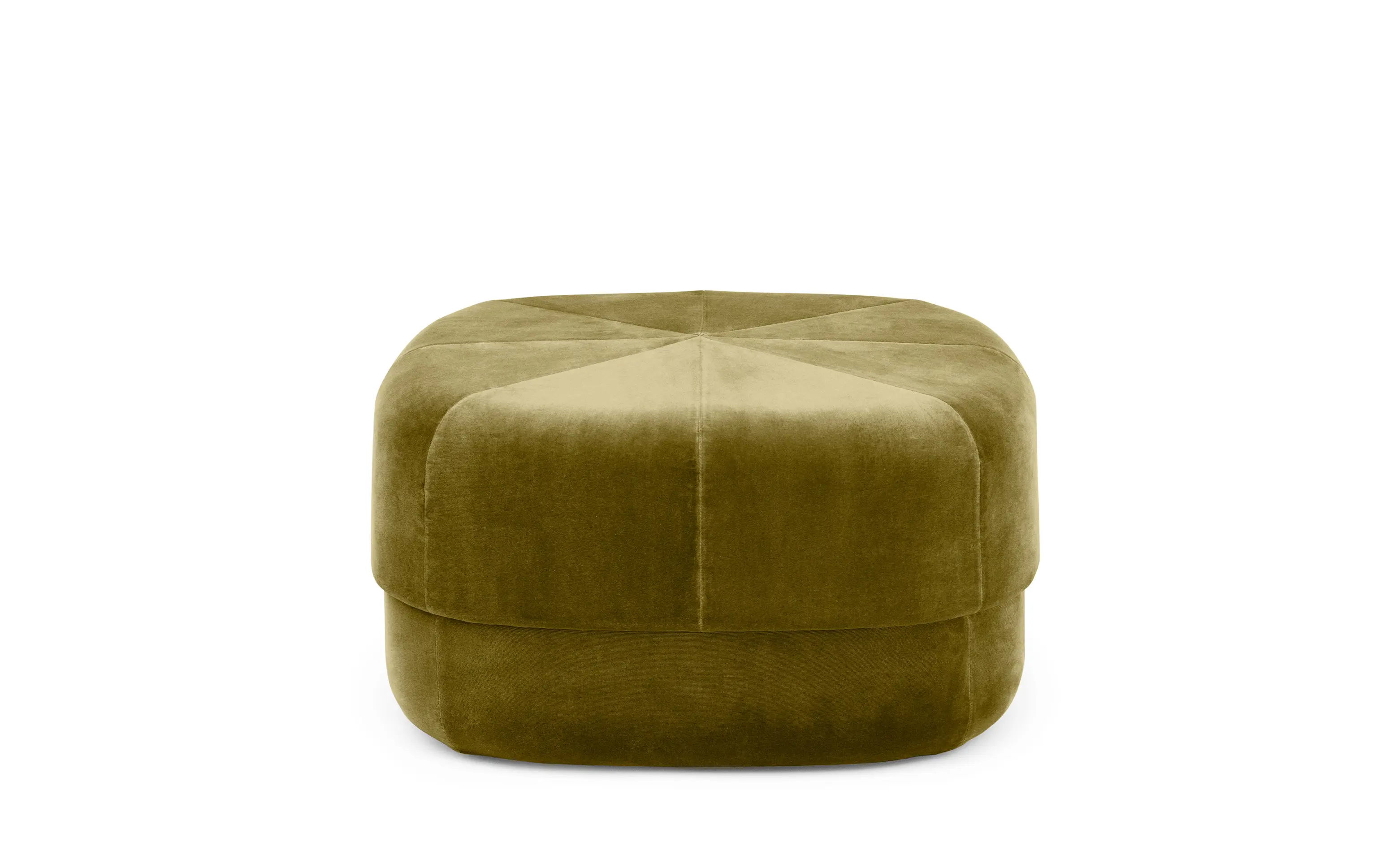 Normann Copenhagen Circus Pouf Velour Large Moss
