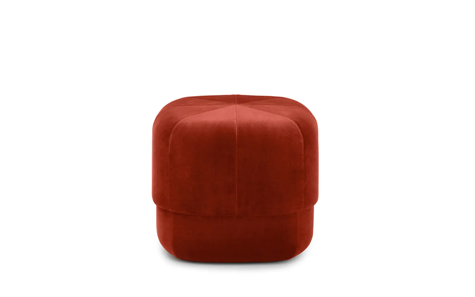 Normann Copenhagen Circus puf velour lille rust