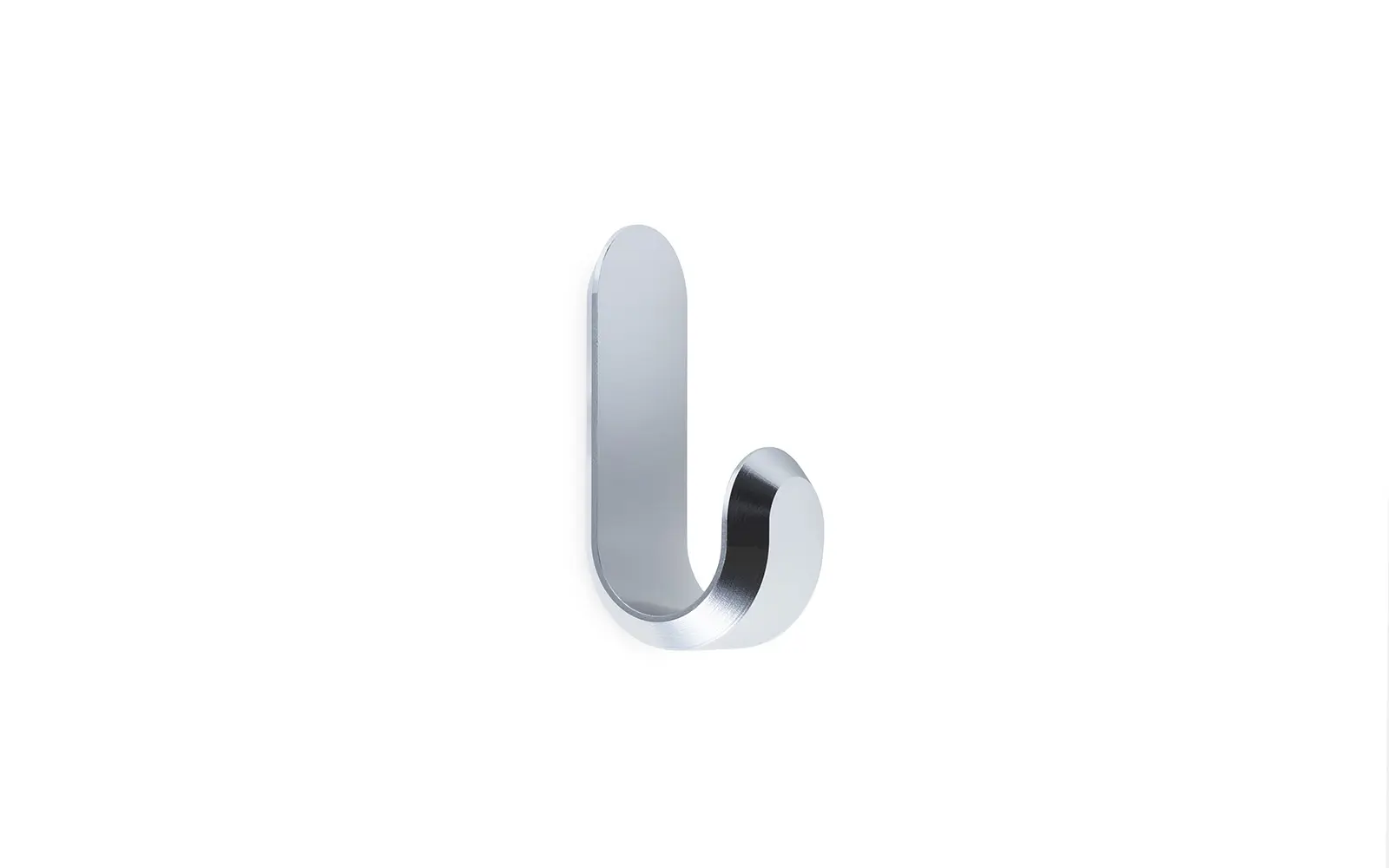Normann Copenhagen Curve mini Haken Silver (2 Stück)