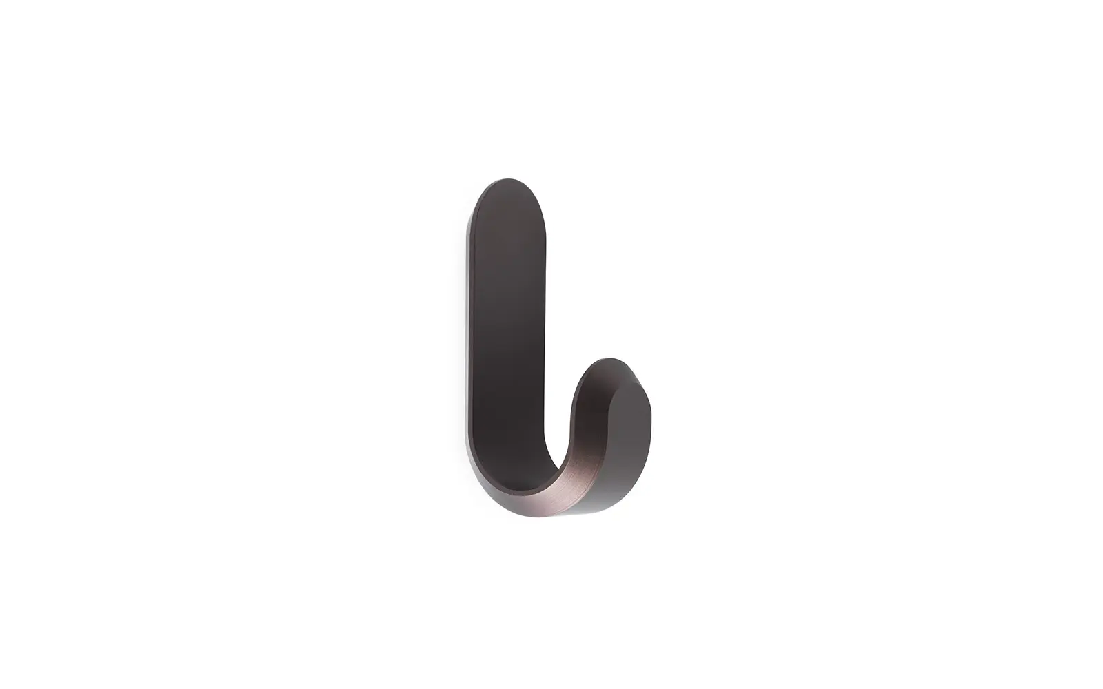 Normann Copenhagen Curve Mini Hooks Matt Brown (2 pcs)