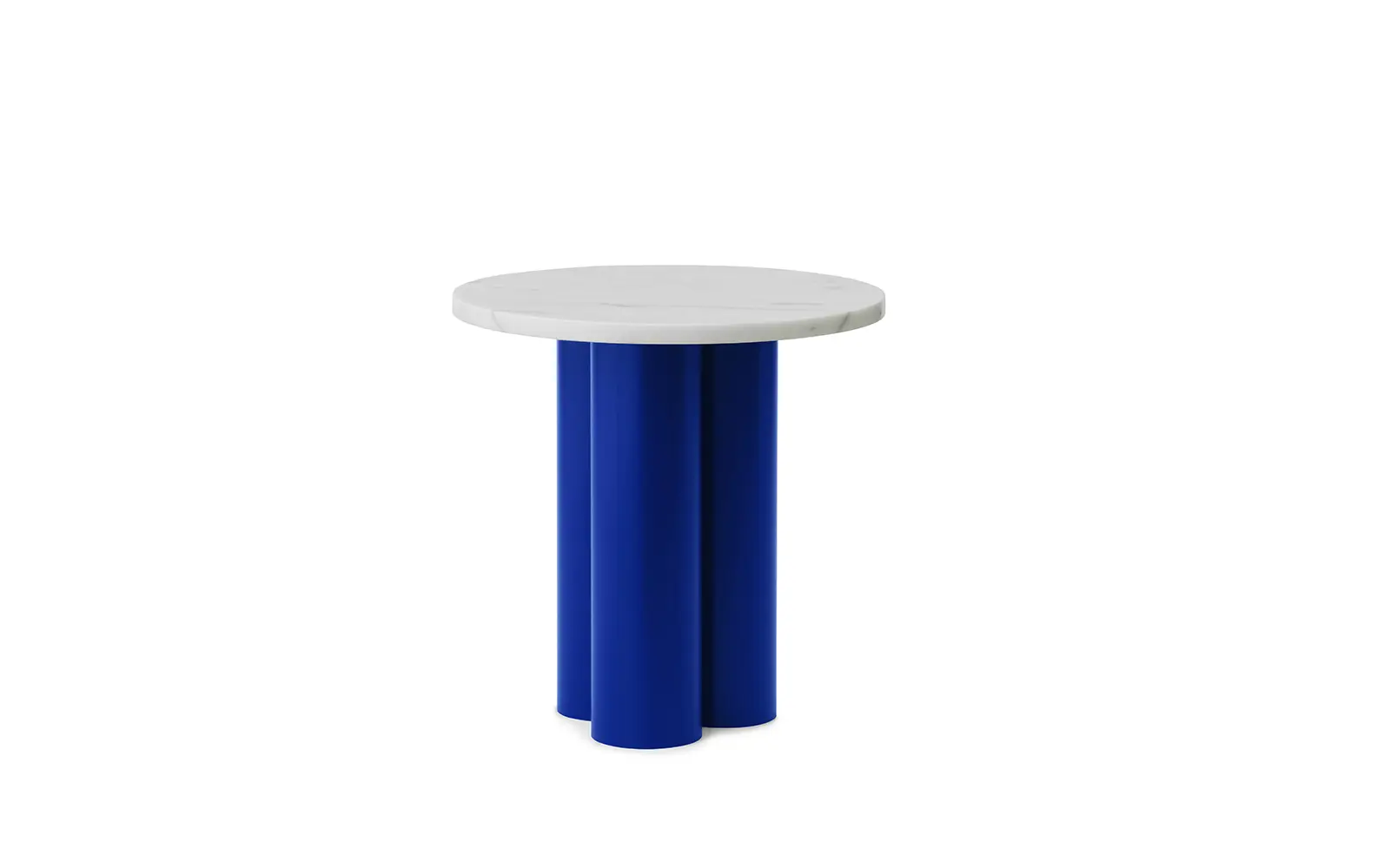 Normann Copenhagen Dit Table Bright Blue White Carrara