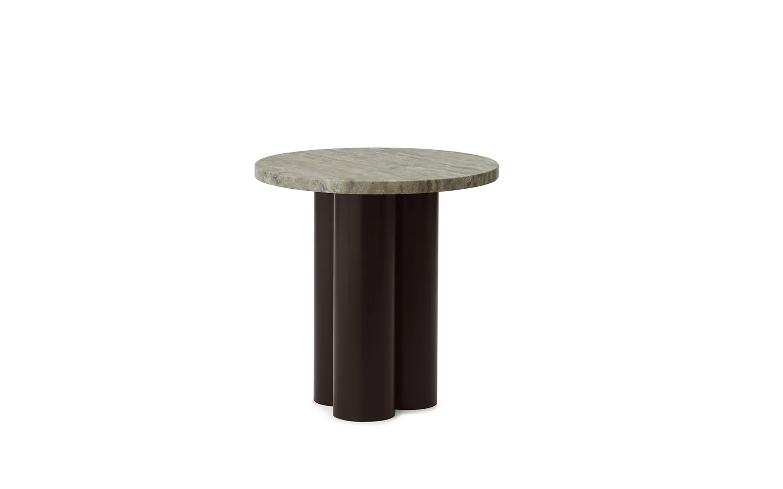 Normann Copenhagen Dit Tisch Braun Travertine Silver