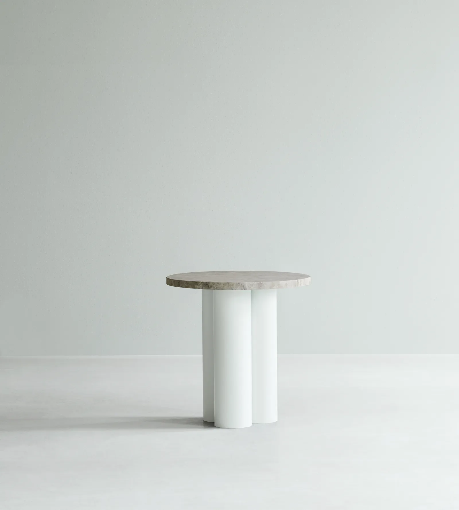 Normann Copenhagen Dit Tisch Hellgrün Travertine Silver – Bild 5