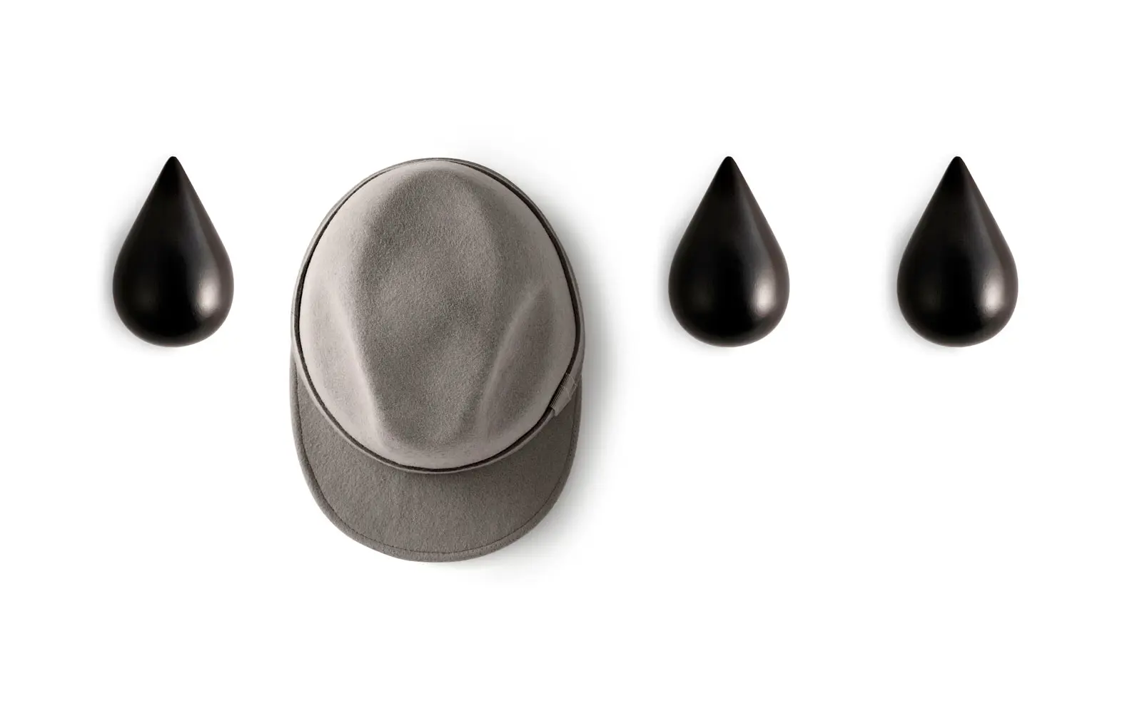 Normann Copenhagen Dropit Haken Groß schwarz – Bild 2