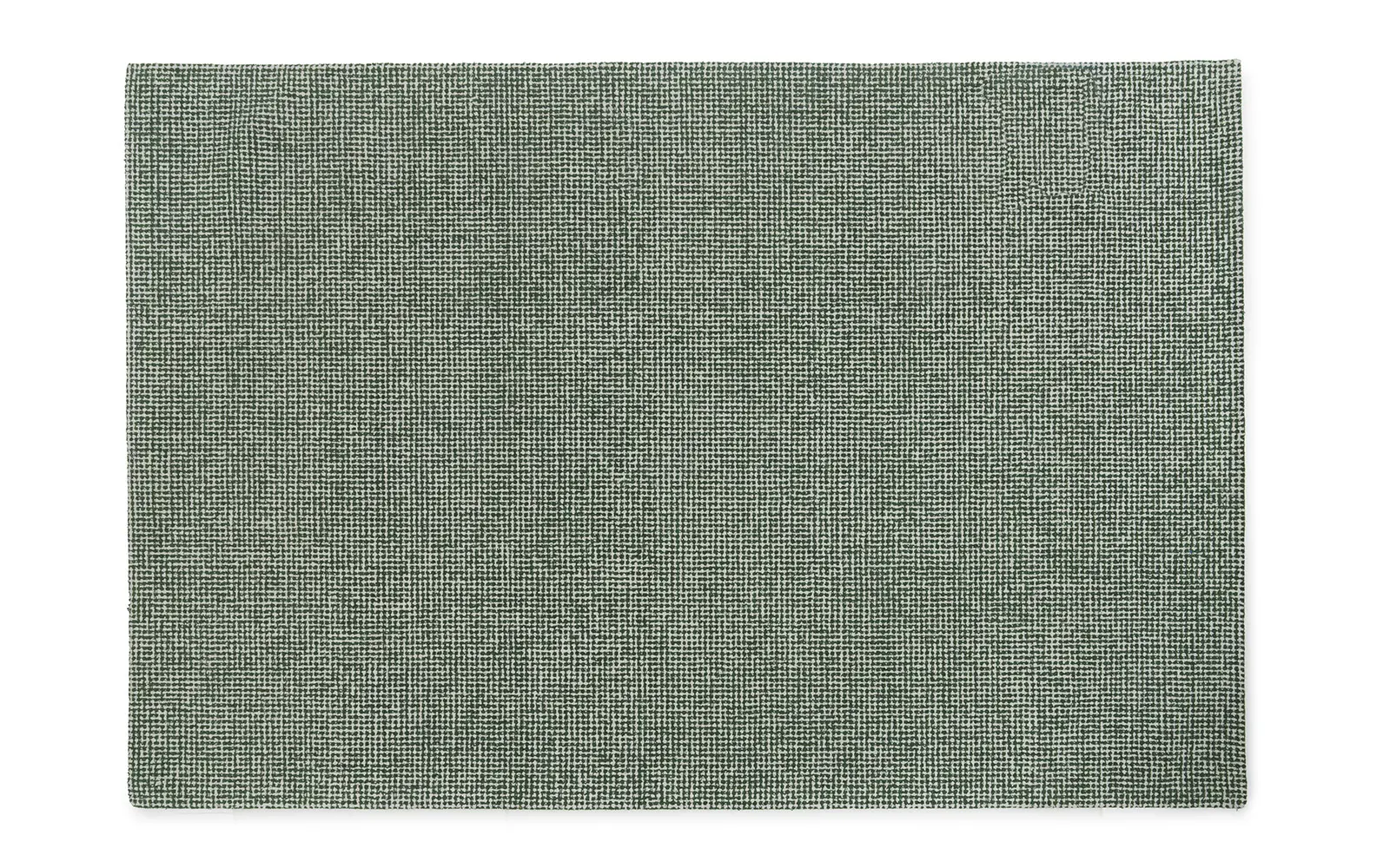 Normann Copenhagen Flick Teppich 200x300 cm Off White/Dunkelgrün