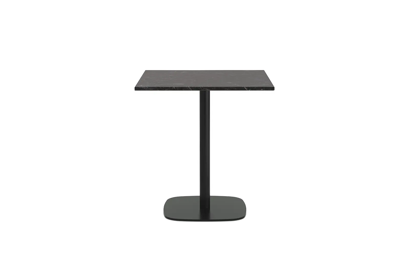 Normann Copenhagen Form cafébord H74,5 70x70 cm Marmor sort