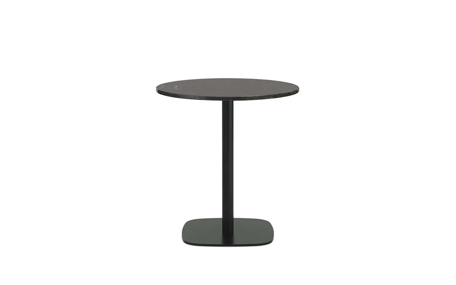Normann Copenhagen Form Café Table H74,5 Ø70 cm Marble Black