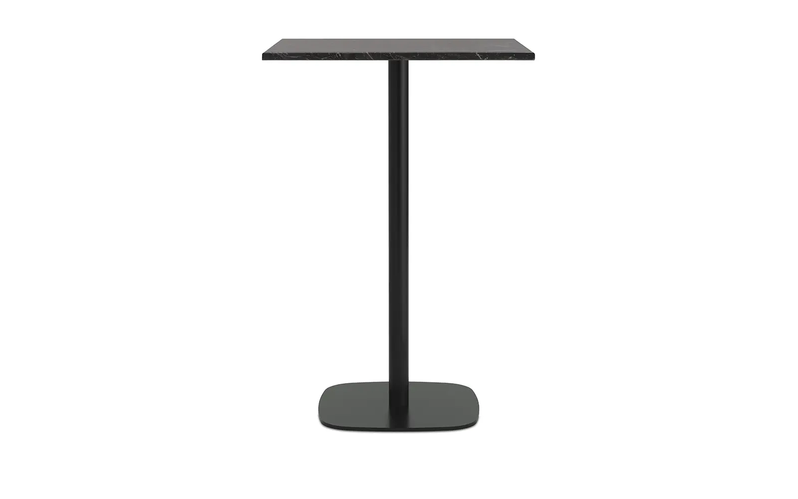 Normann Copenhagen Form Cafétisch H104,5 70x70 cm Marmor Schwarz