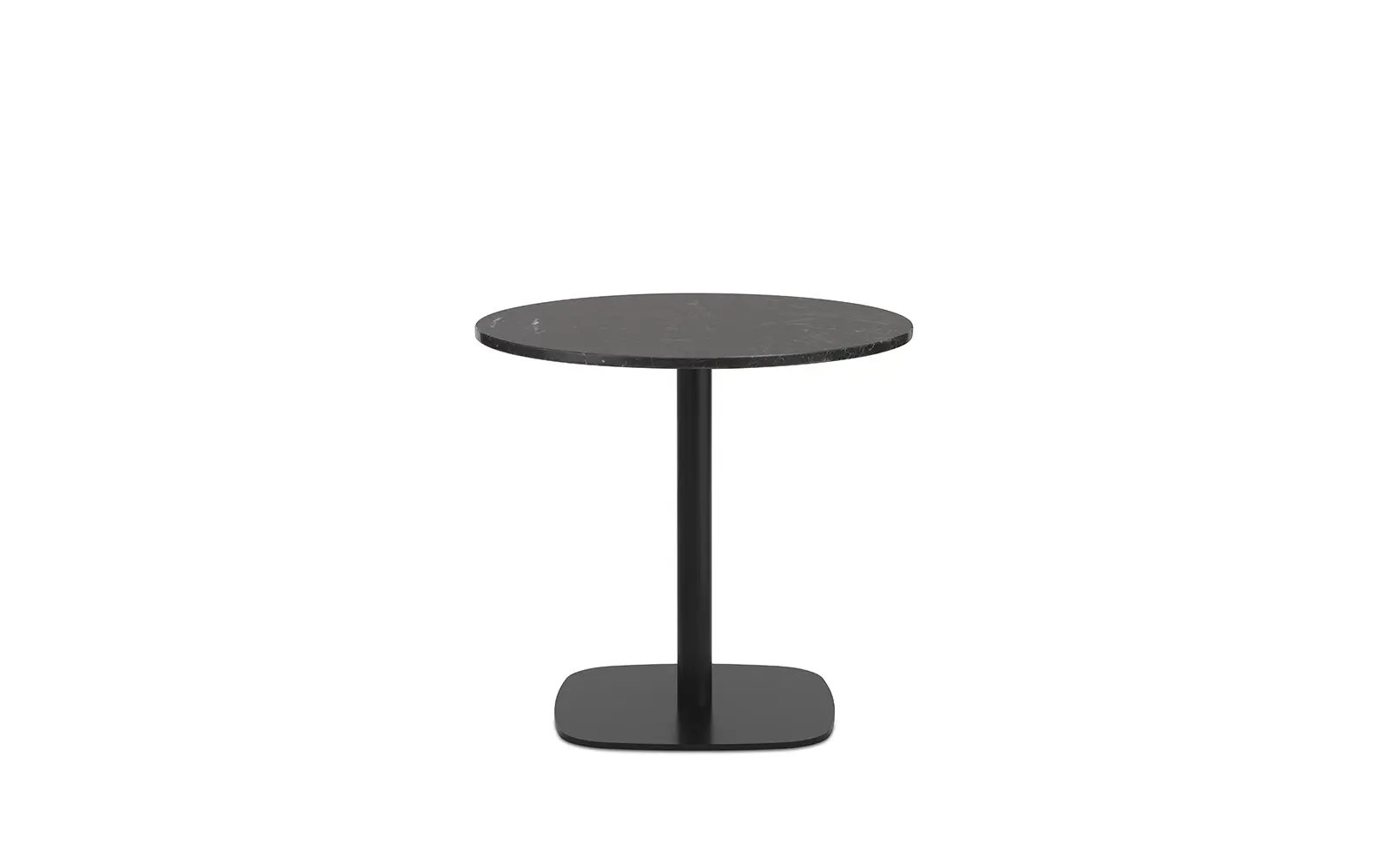Normann Copenhagen Form Cafétisch H65 Ø70 cm Marmor Schwarz