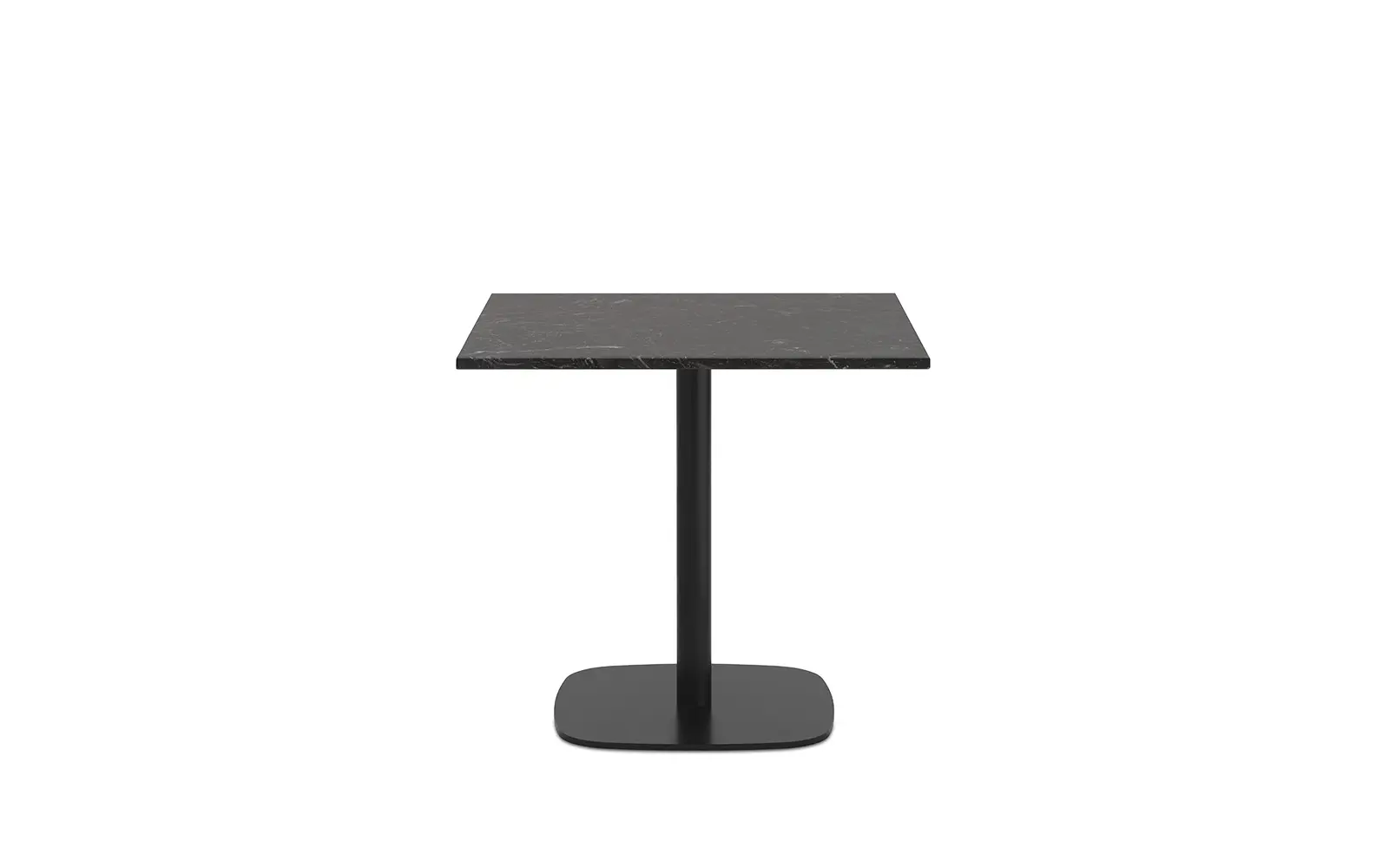 Normann Copenhagen Form Cafétisch H65 70x70 cm Marmor Schwarz
