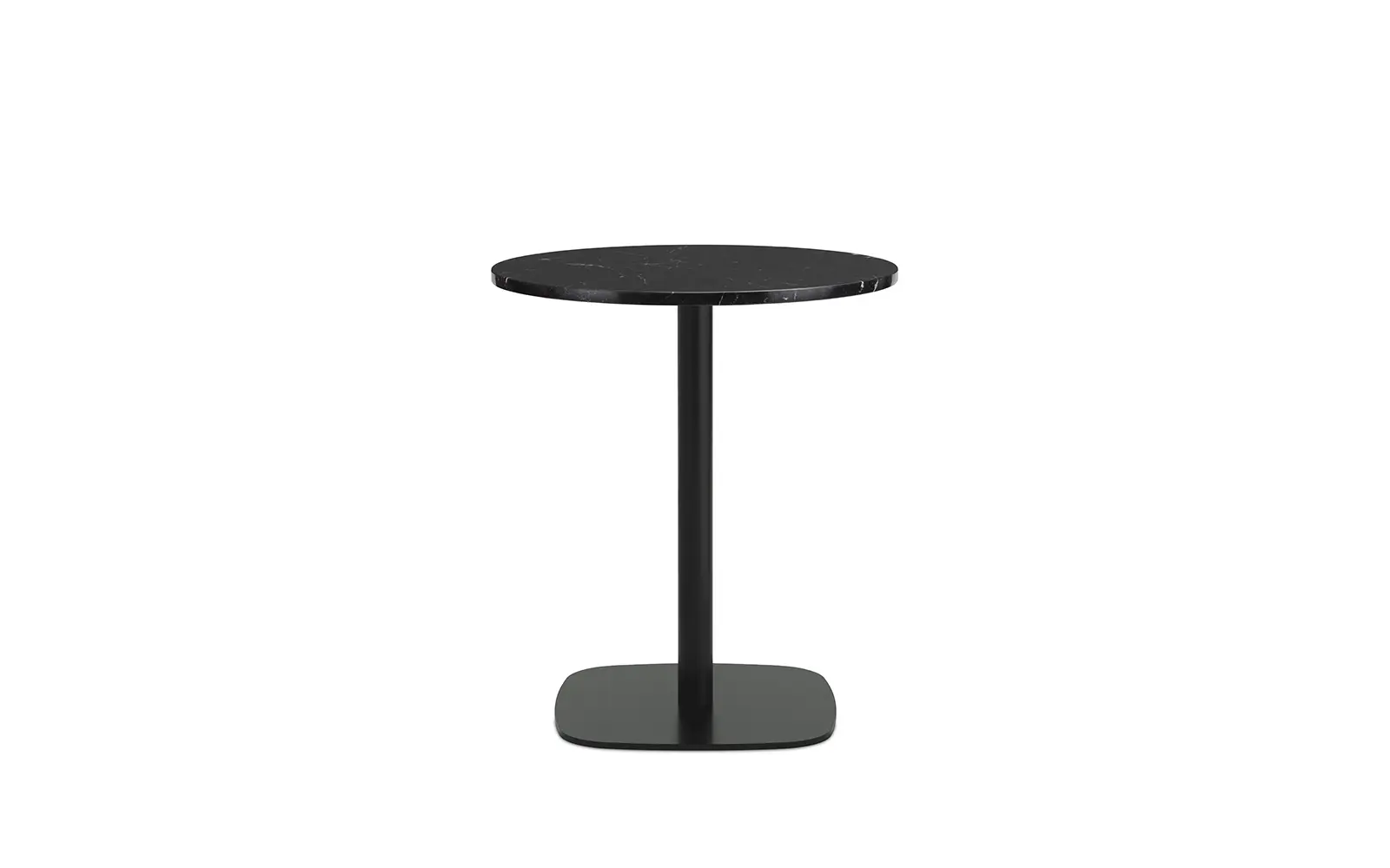 Normann Copenhagen Form Cafétisch H74,5 Ø60 marmor Schwarz