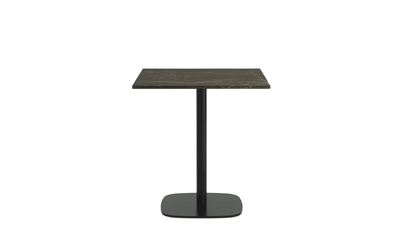 Normann Copenhagen Form Cafétisch H74,5 70x70 cm Marmor Schwarz – Bild 2