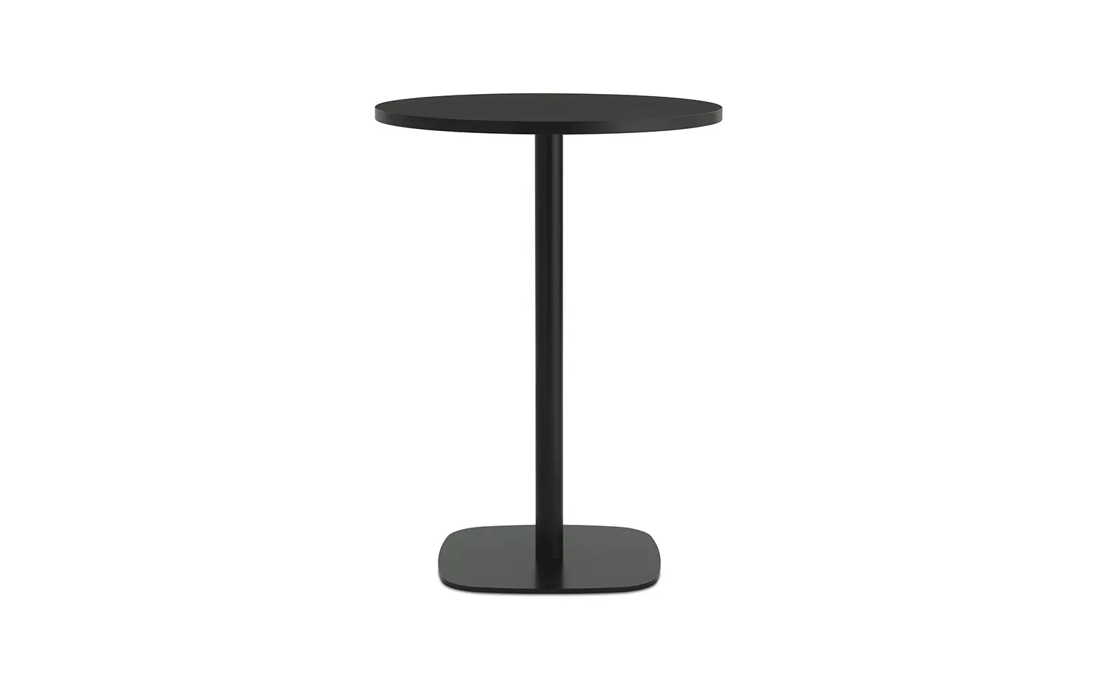 Normann Copenhagen Form Cafétisch H94,5 Ø70 cm Schwarz eiche