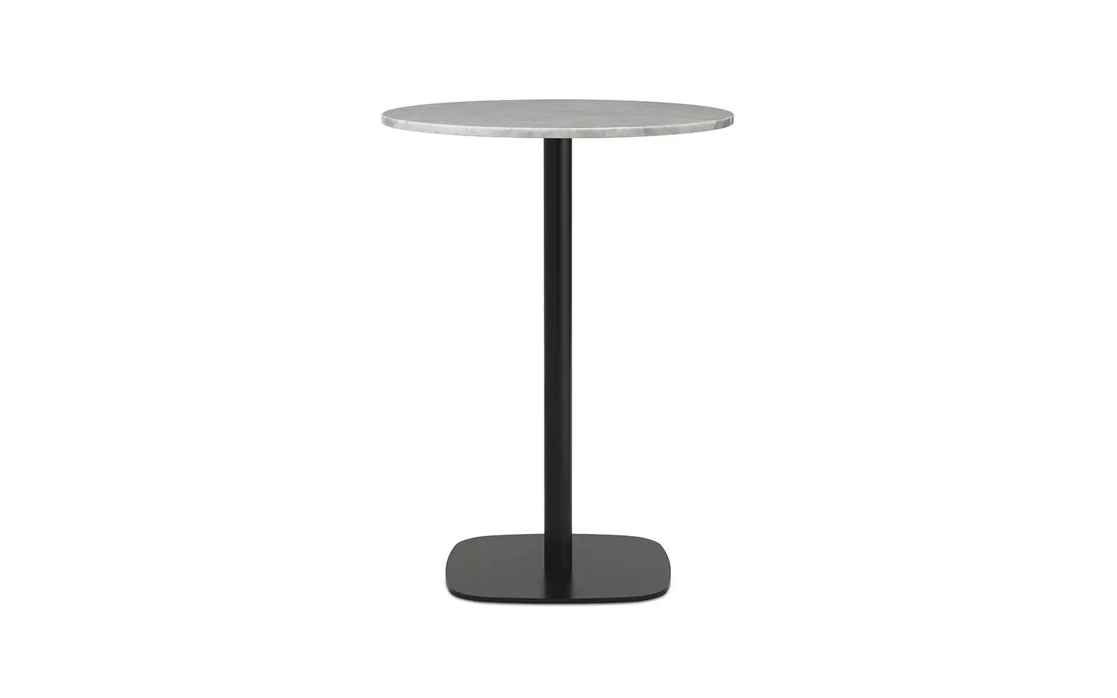 Normann Copenhagen Form Cafétisch H94,5 Ø70 Marmor Weiss