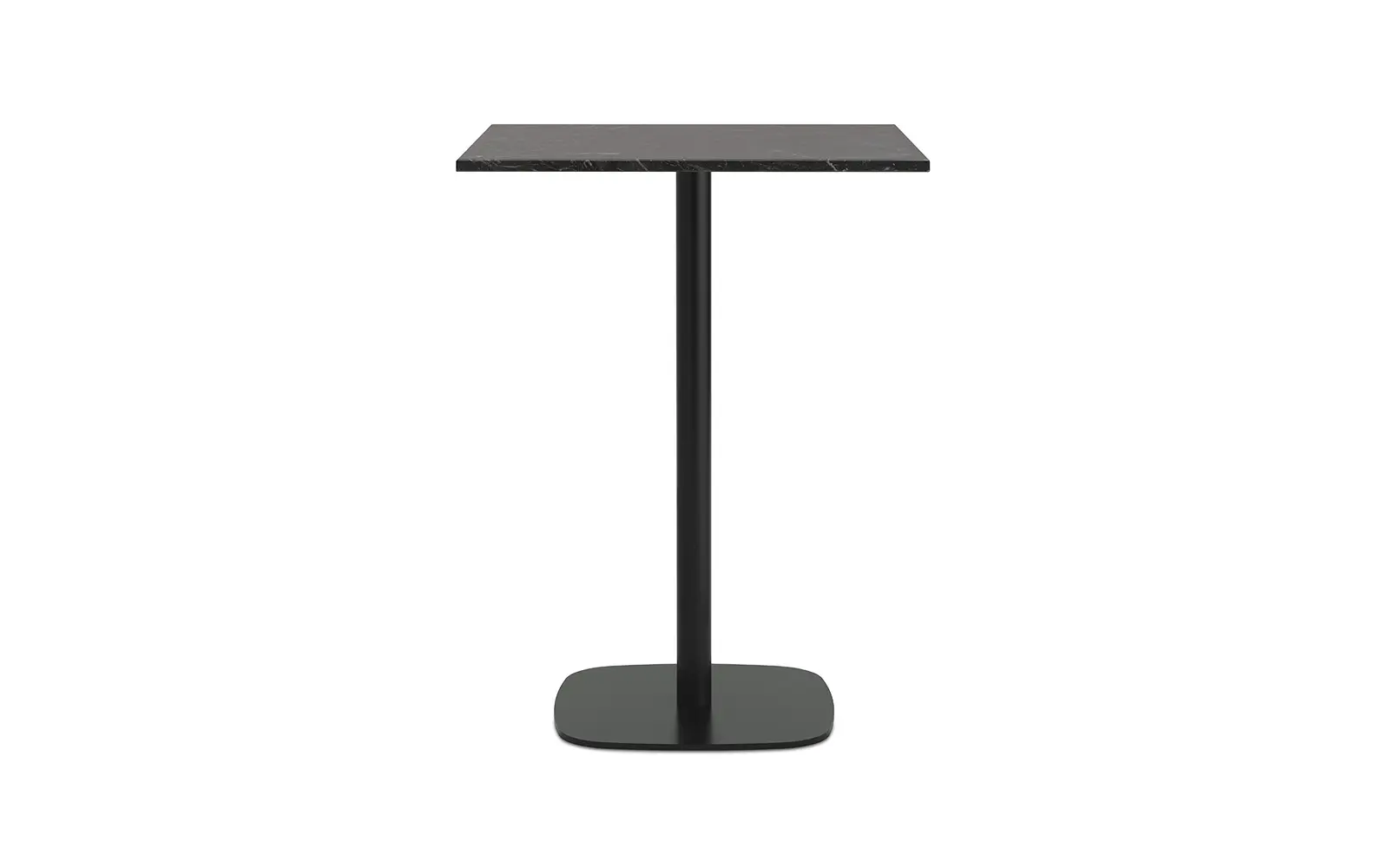 Normann Copenhagen Form Cafétisch H94,5 70x70 cm Marmor Schwarz