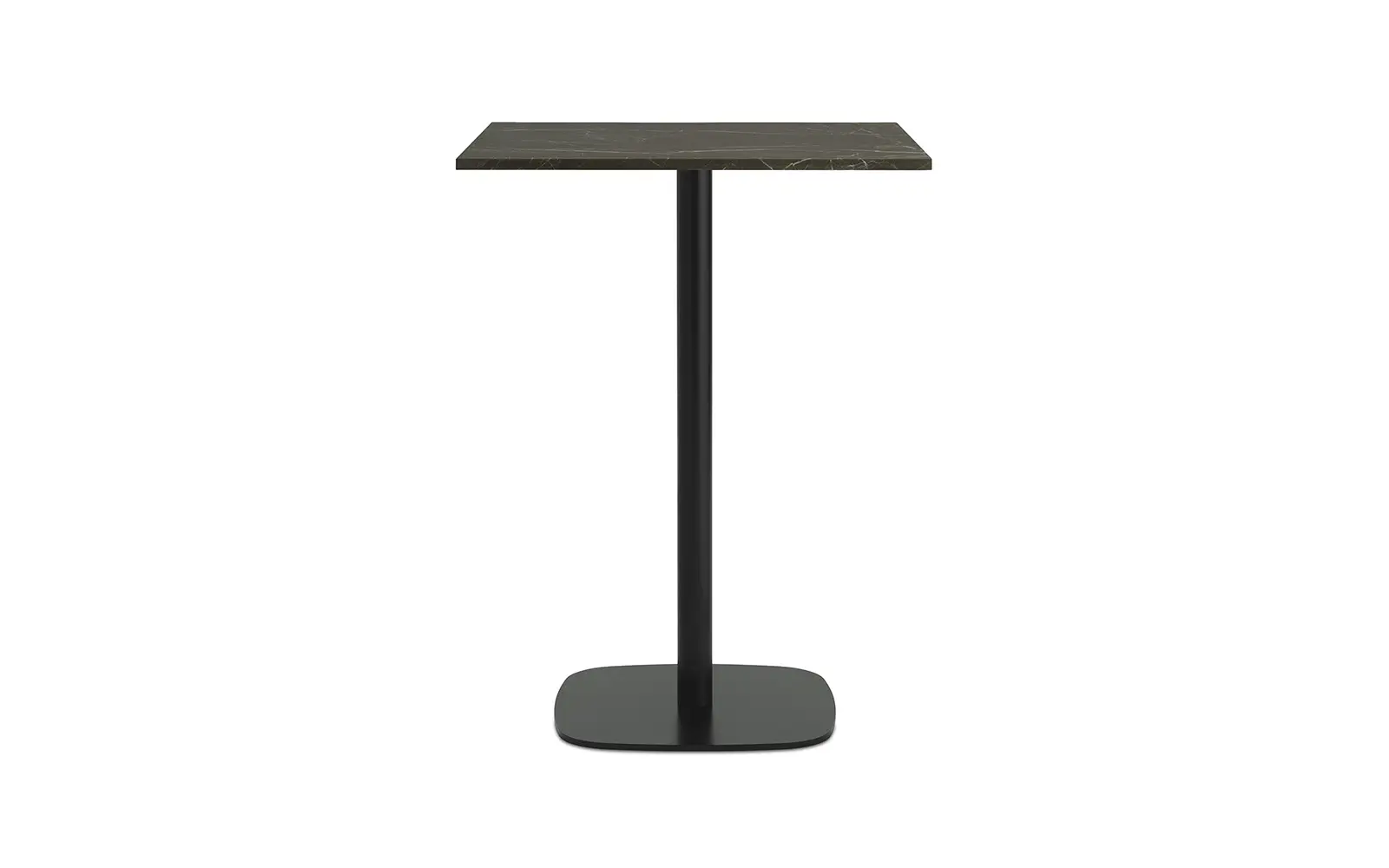 Normann Copenhagen Form Cafétisch H94,5 70x70 cm Marmor Schwarz – Bild 2