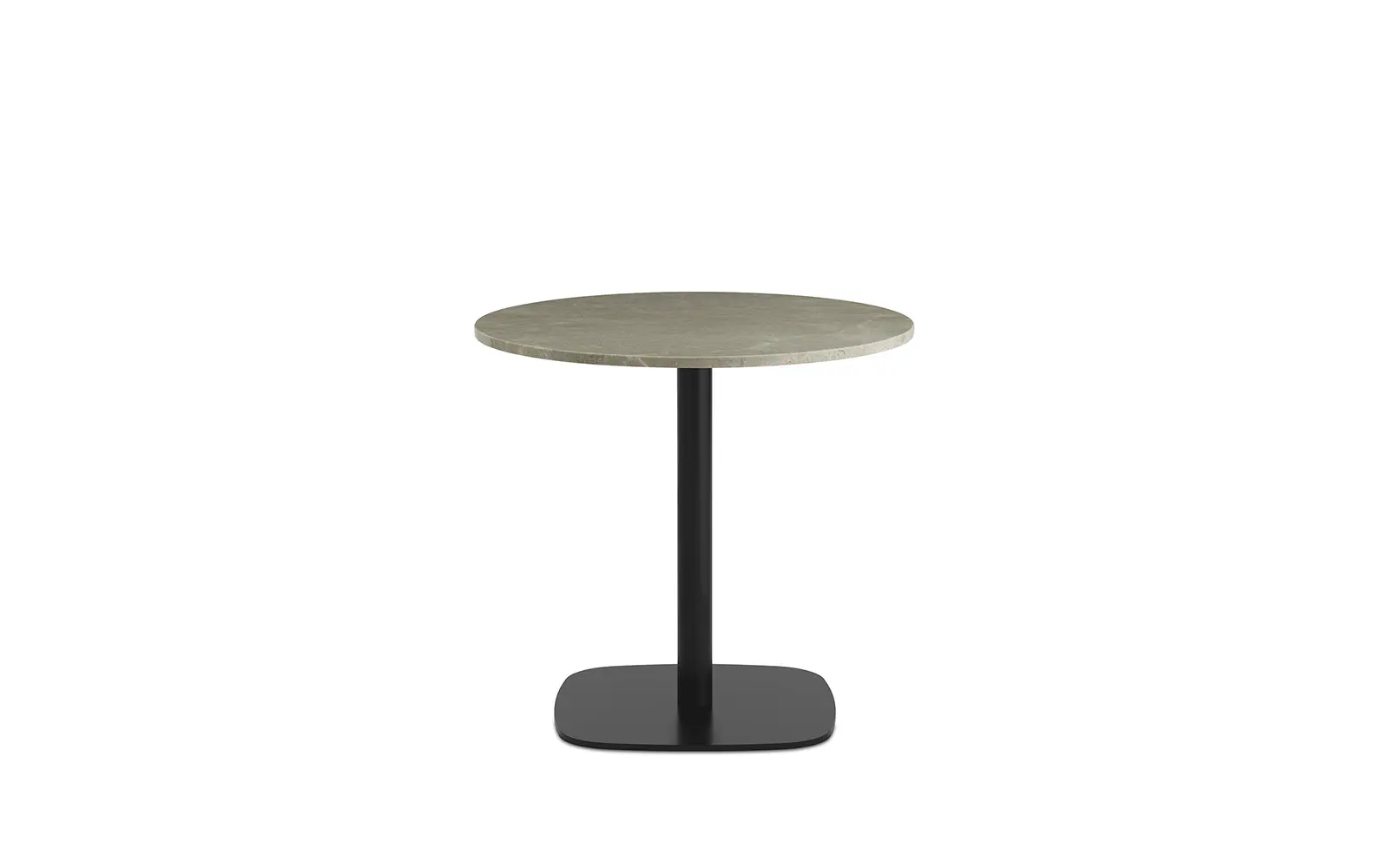 Normann Copenhagen Form Cafe Table H65 Ø70 cm Marble Sand