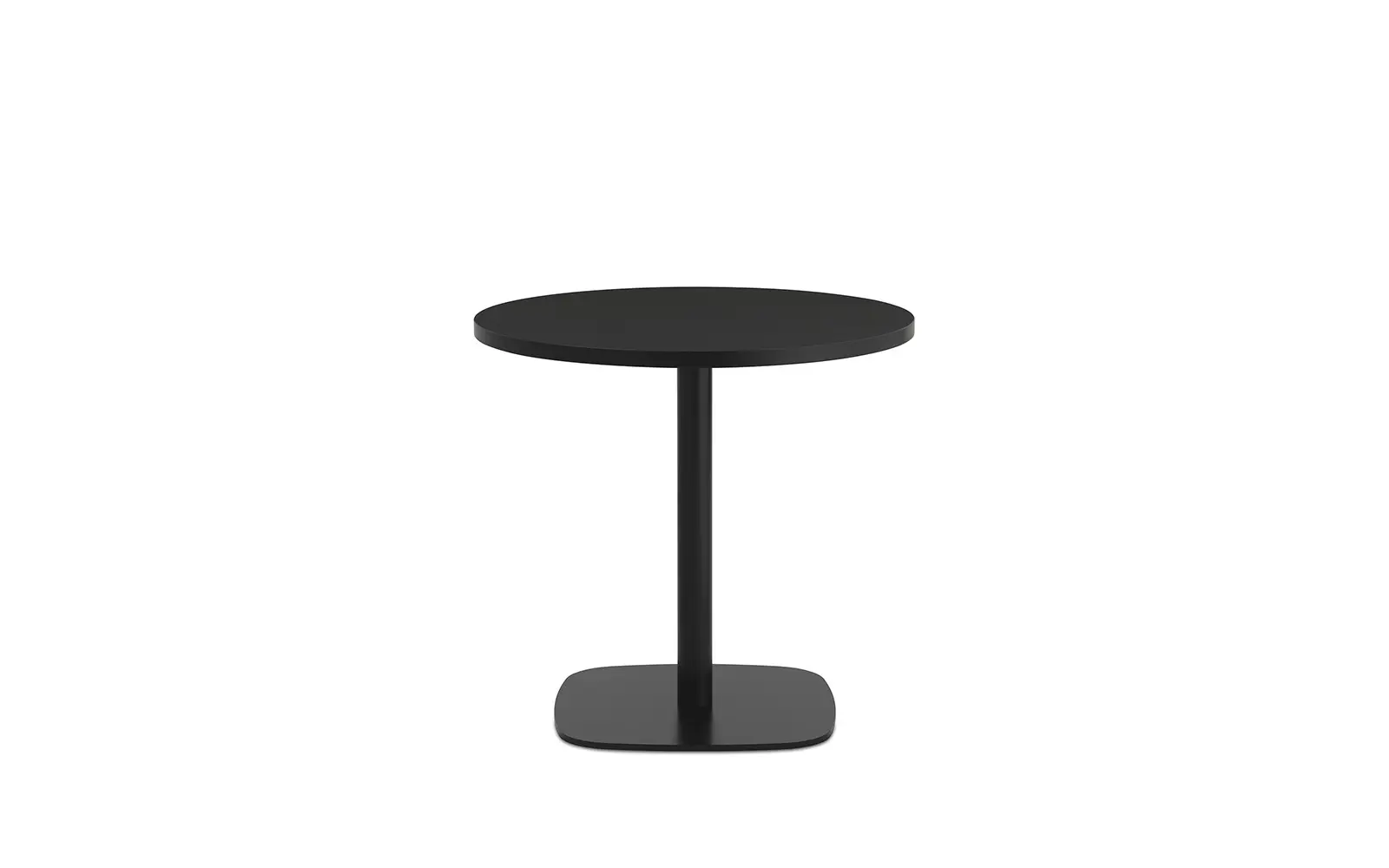 Normann Copenhagen Form Cafe Tisch H65 Ø70 cm Schwarze Eiche