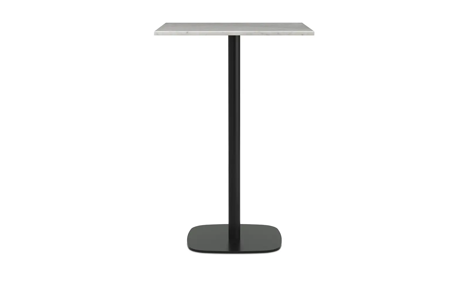 Normann Copenhagen Form Cafebord H104,5 70x70 cm Marmor hvid