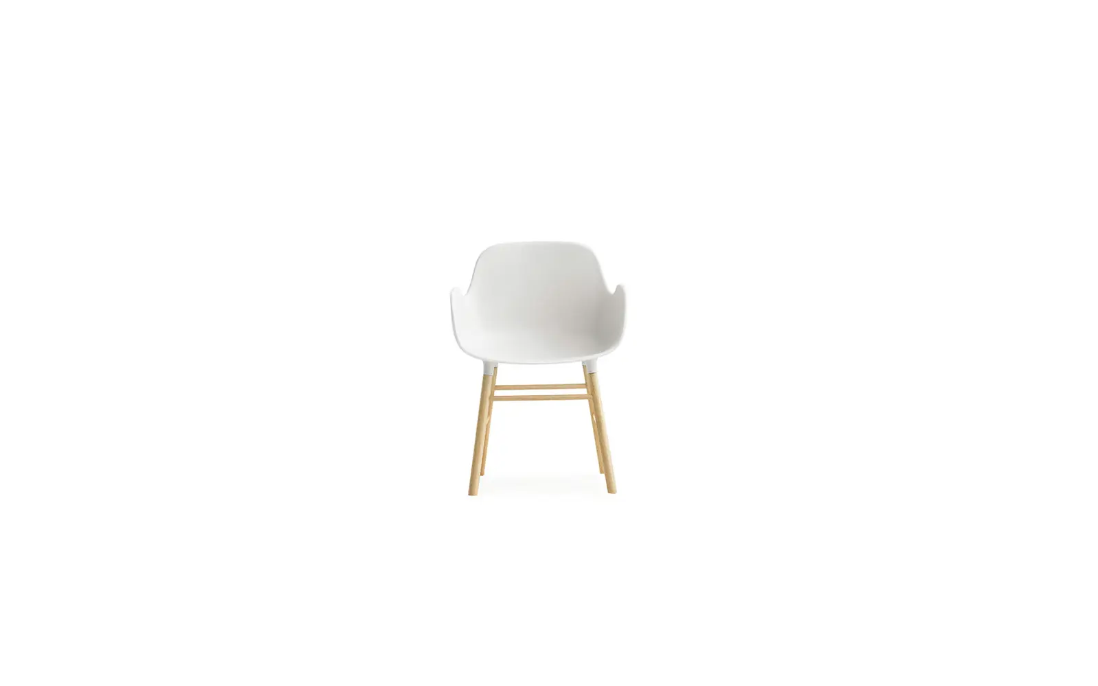 Normann Copenhagen Form Lehnstuhl Miniatur weiß – Bild 2