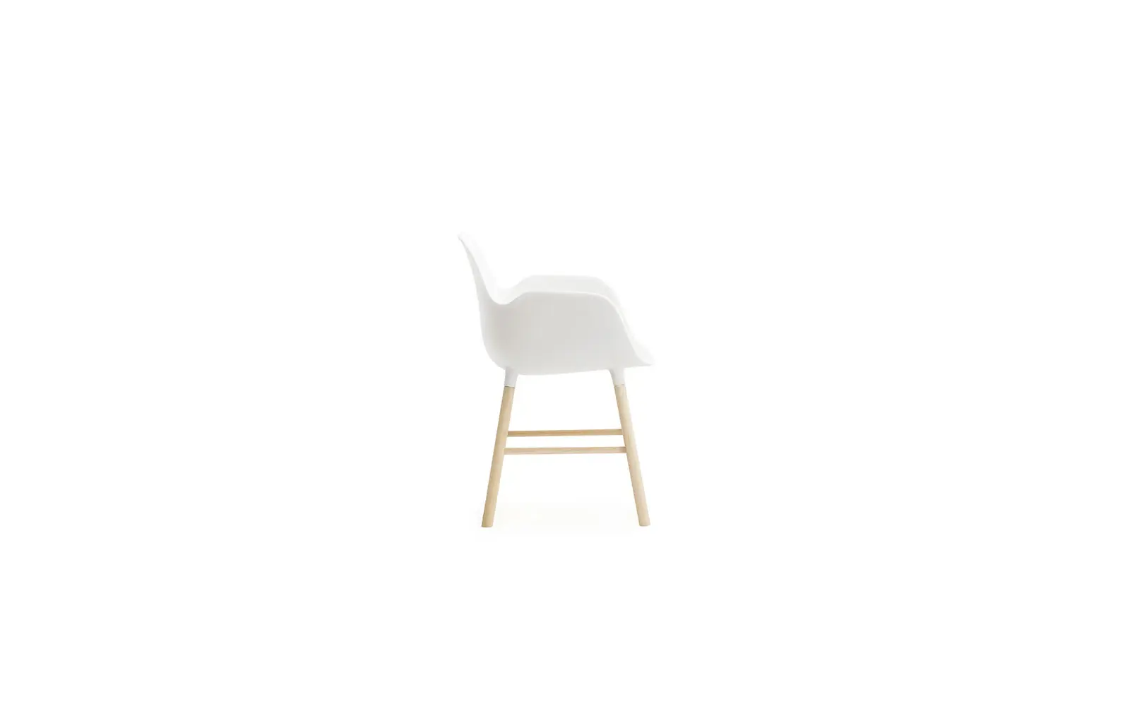 Normann Copenhagen Form Lehnstuhl Miniatur weiß – Bild 3