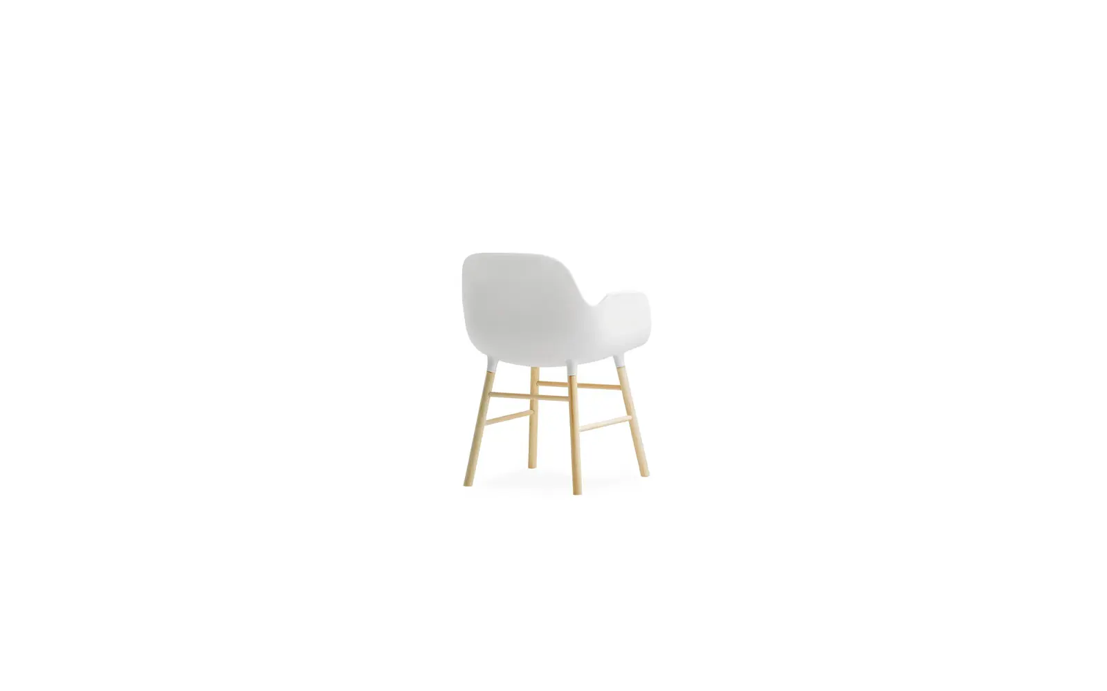 Normann Copenhagen Form Lehnstuhl Miniatur weiß – Bild 4