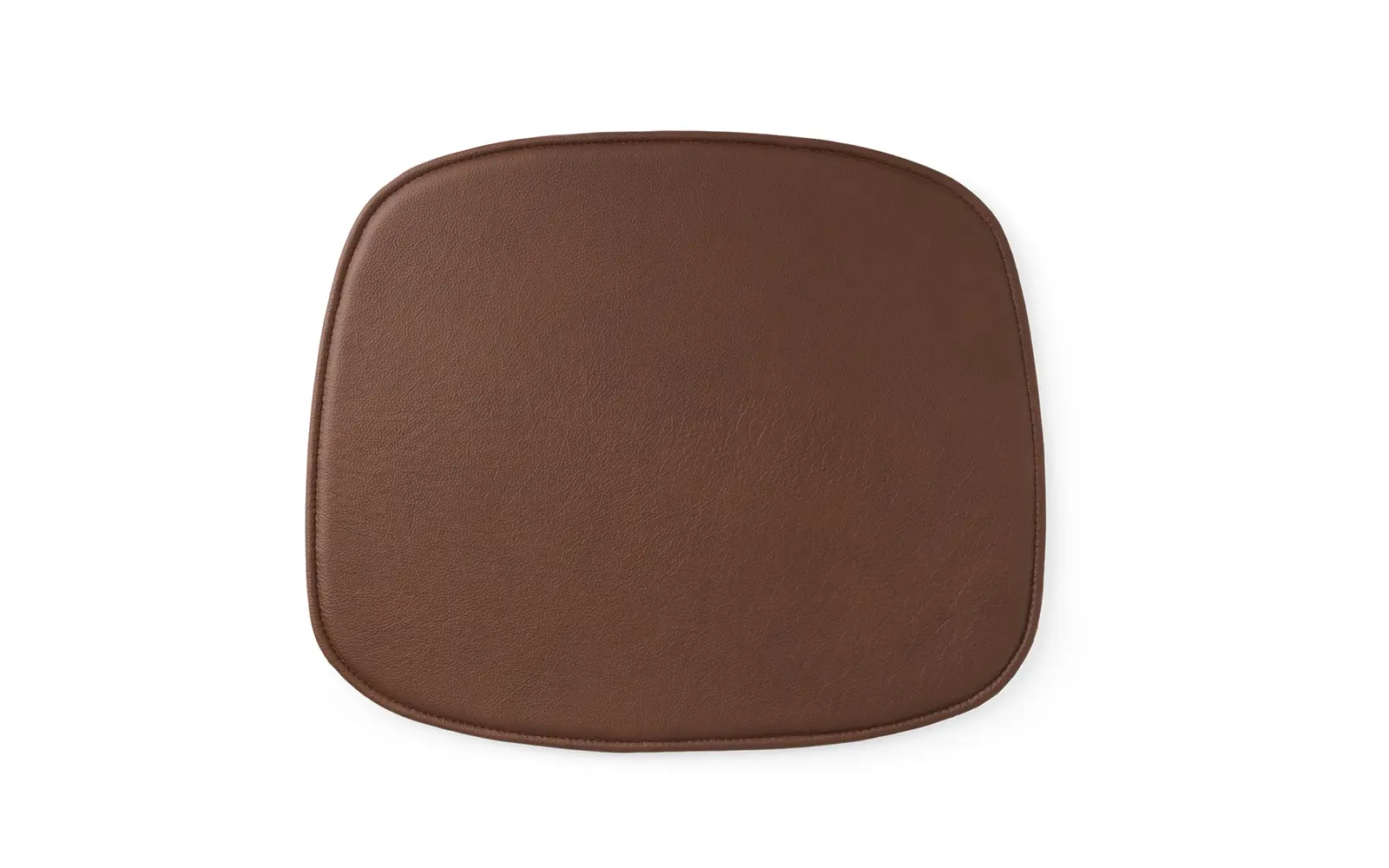Normann Copenhagen Form Sitzkissen Leder brandy