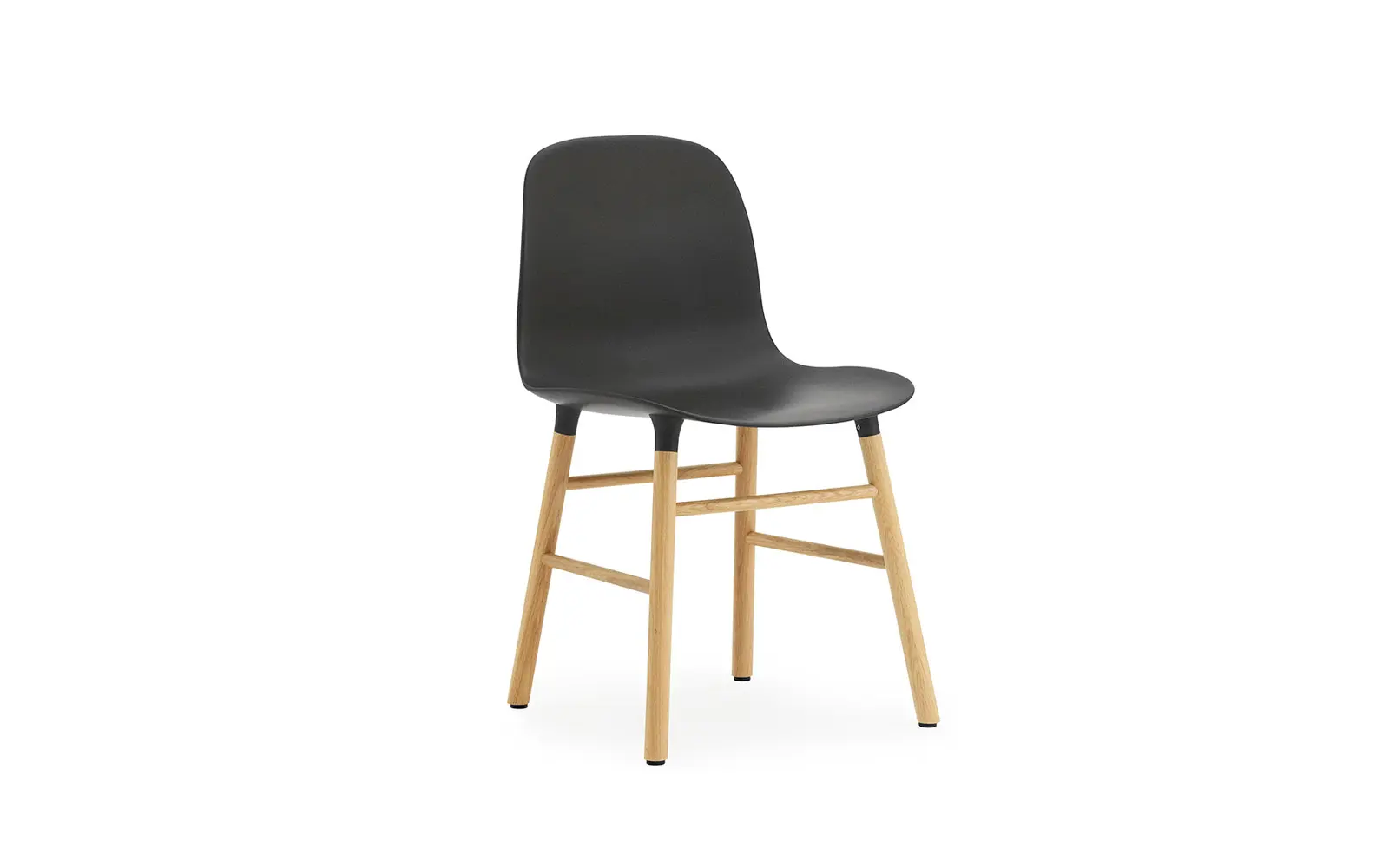 Normann Copenhagen Form stol sort/eg