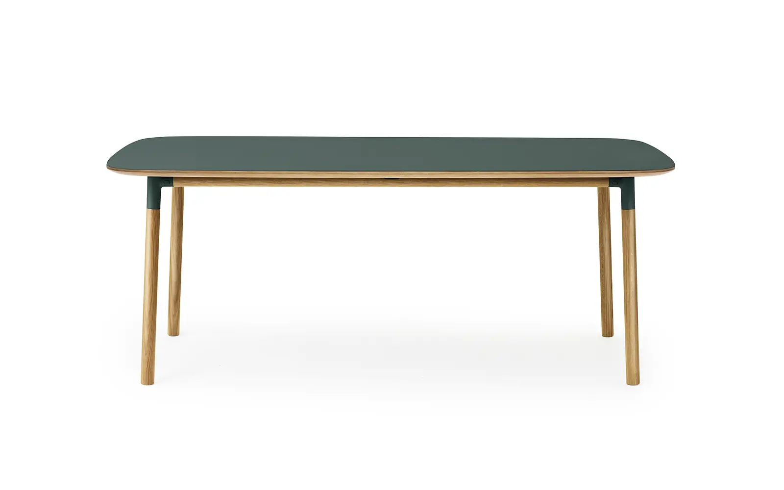 Normann Copenhagen Form Table 95 x 200 cm Green/Oak