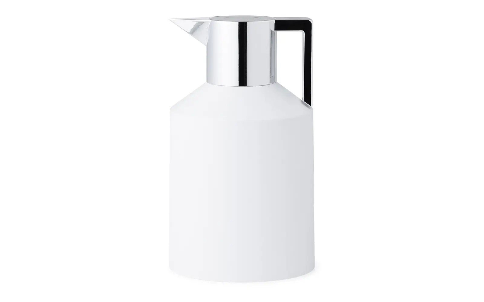 Normann Copenhagen Geo termokande 1,5 L hvid/sølv