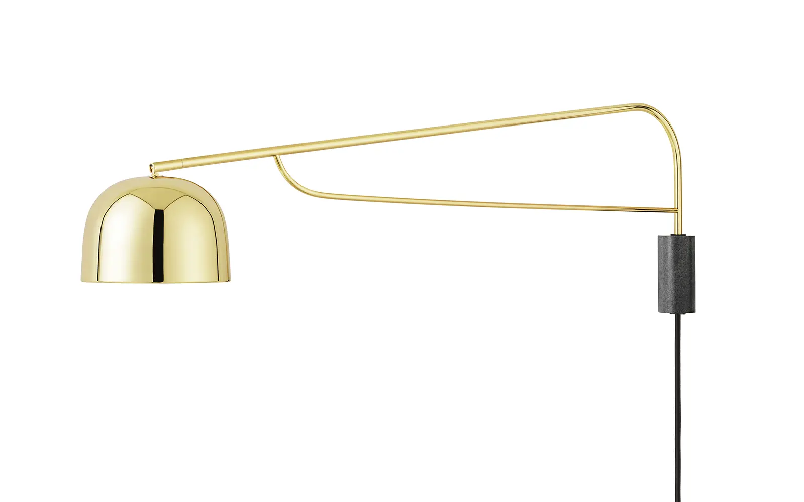 Normann Copenhagen Grant Wandlampe 111 cm. Messing