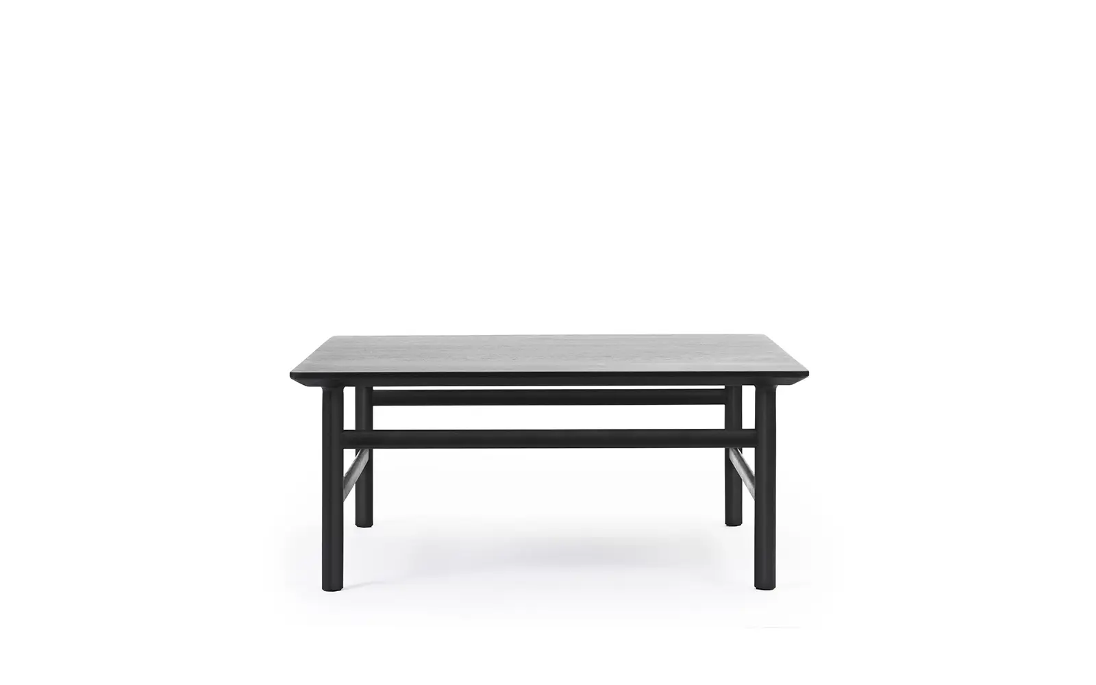 Normann Copenhagen Grow Couchtisch 80 x 80 Schwarze Eiche
