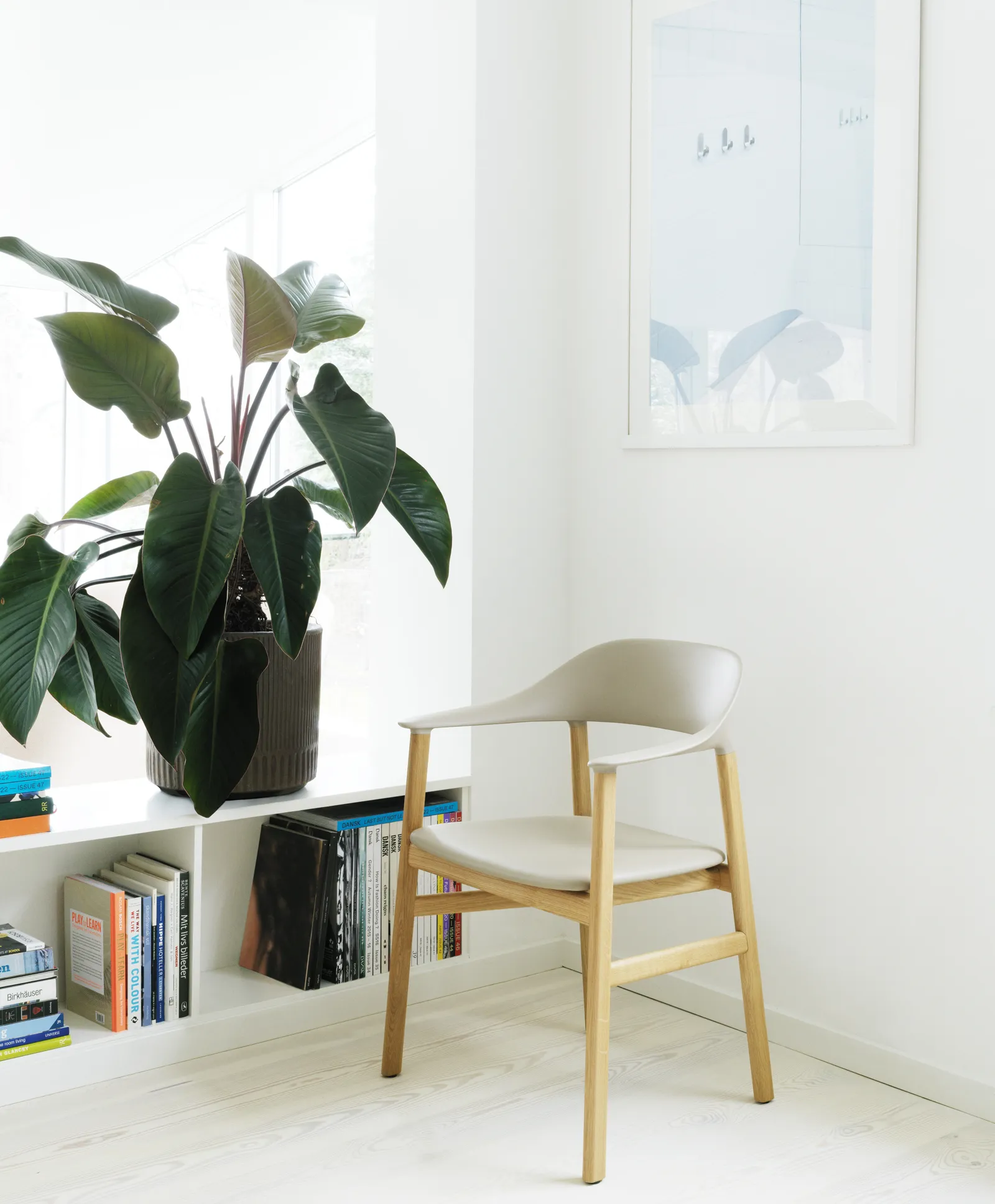 Normann Copenhagen Herit Armchair Upholstery Oak Remix Black – Bild 6