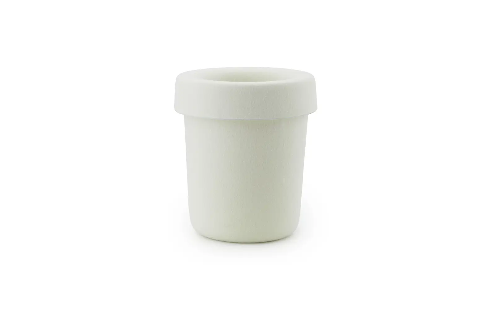 Normann Copenhagen Hide Office Bin Off Cream