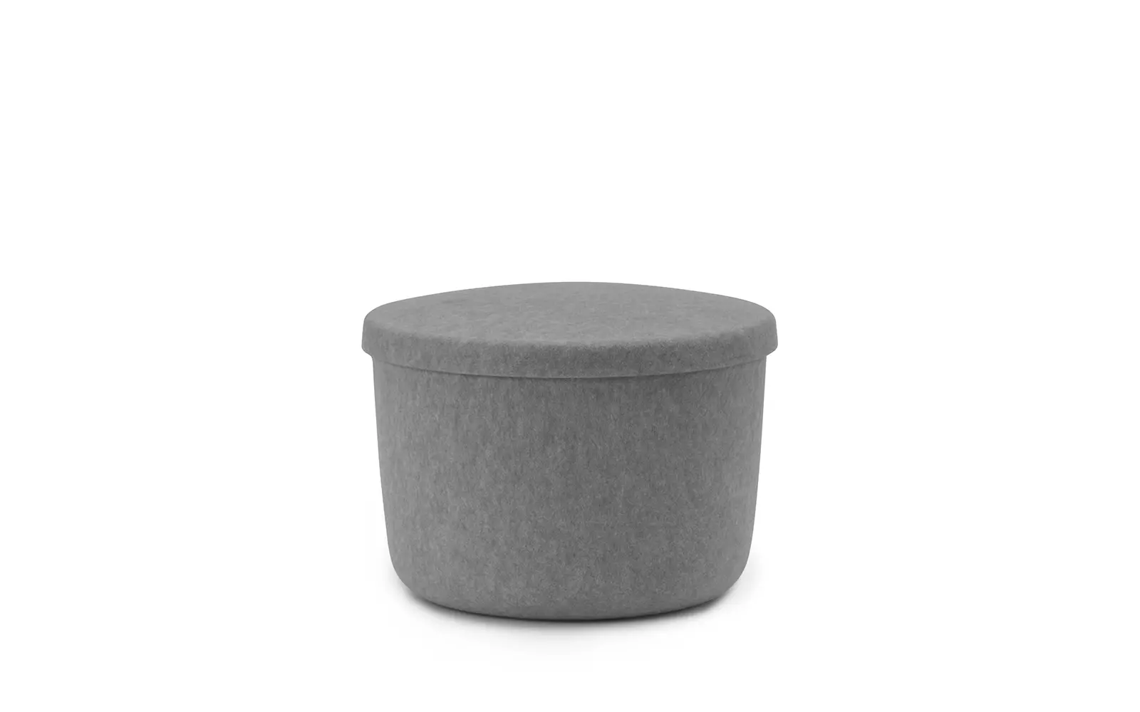 Normann Copenhagen Hide Opbevarings puf lille grå