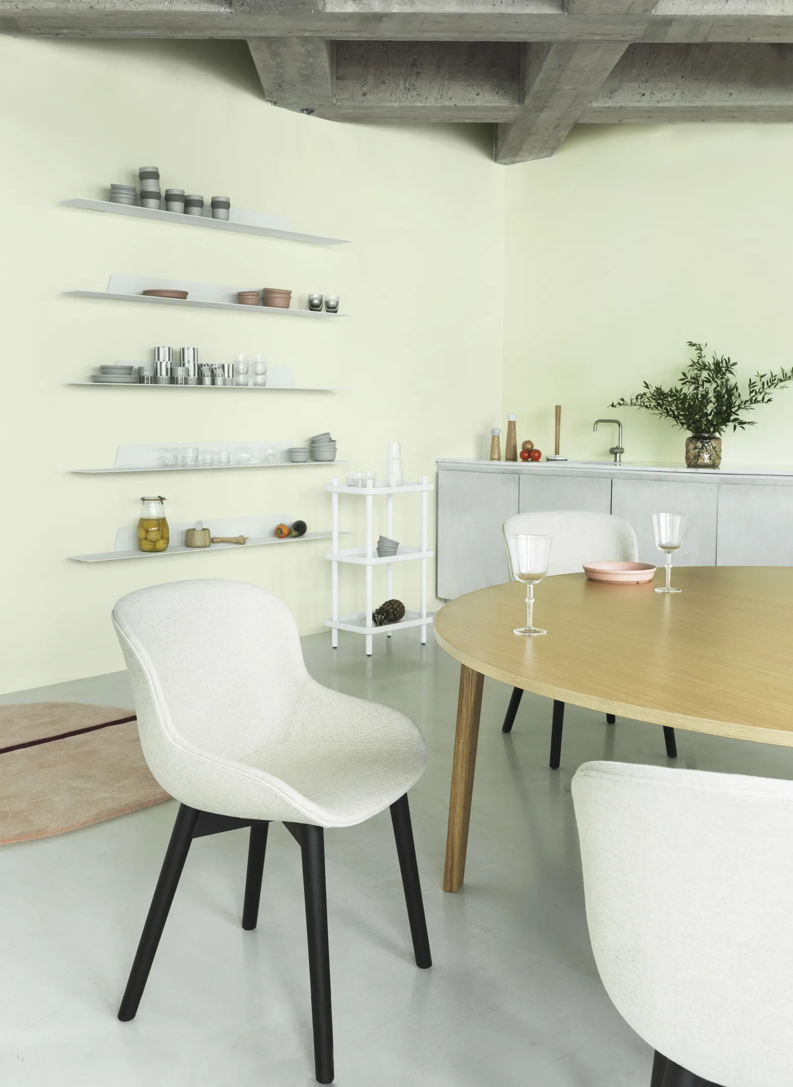 Normann Copenhagen Jet Shelf 80 cm White – Bild 4
