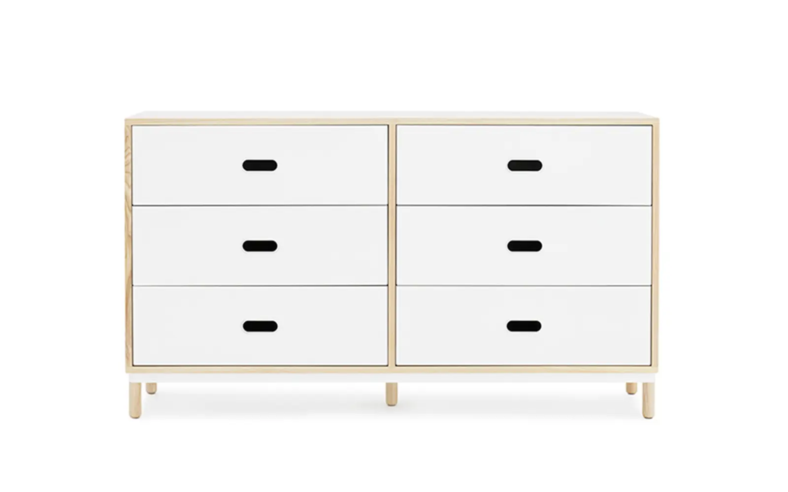 Normann Copenhagen Kabino Dresser w. 6 Drawers White