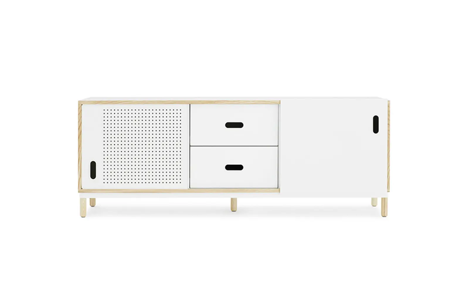 Normann Copenhagen Kabino Kommode mit Schubladen Weiß