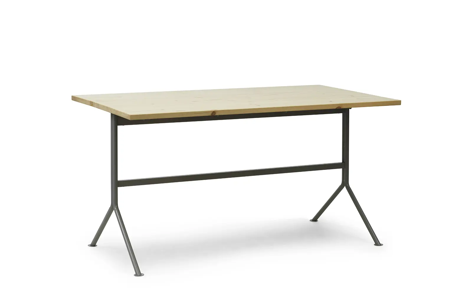 Normann Copenhagen Kip Desk Grey Steel Pine
