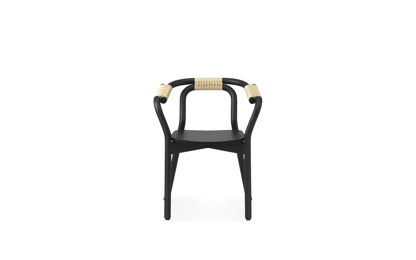 Normann Copenhagen Knot Chair Black/Nature – Bild 2