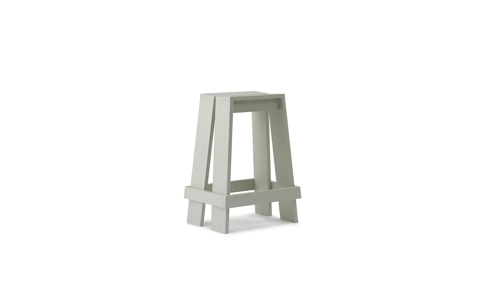 Normann Copenhagen Let Barstuhl 65 cm Hellgrau