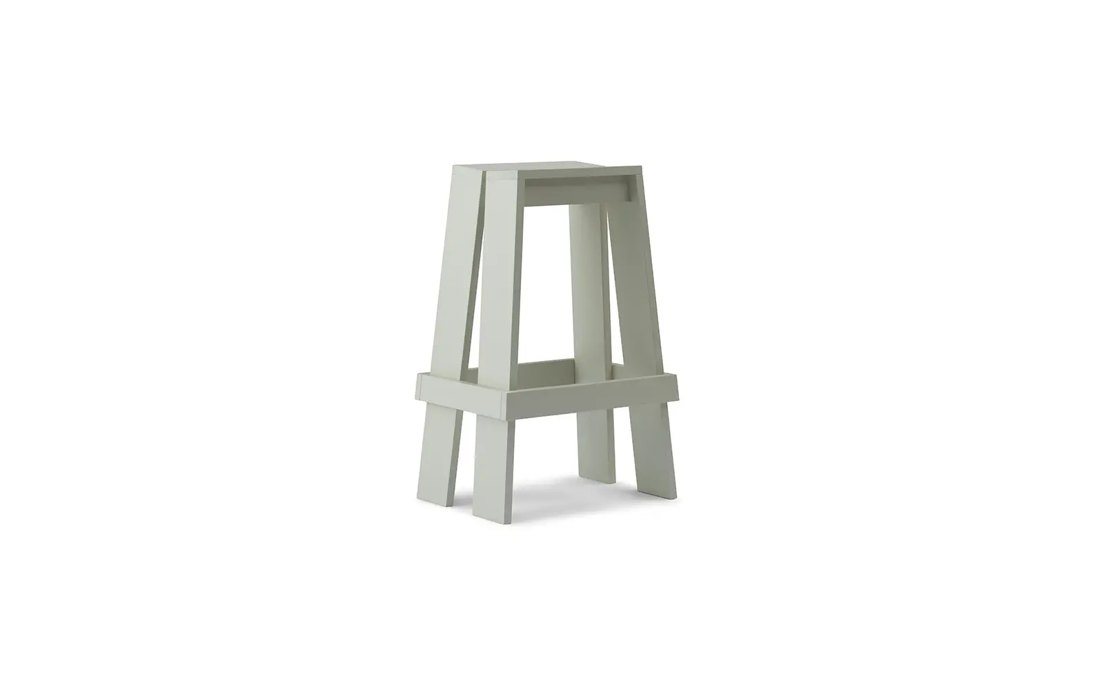 Normann Copenhagen Let Barstuhl 75 cm Hellgrau